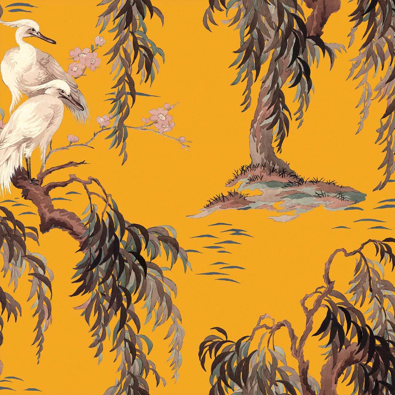 Zeus Ochre - Zeus Wallpaper Eau De Nil - HD Wallpaper 