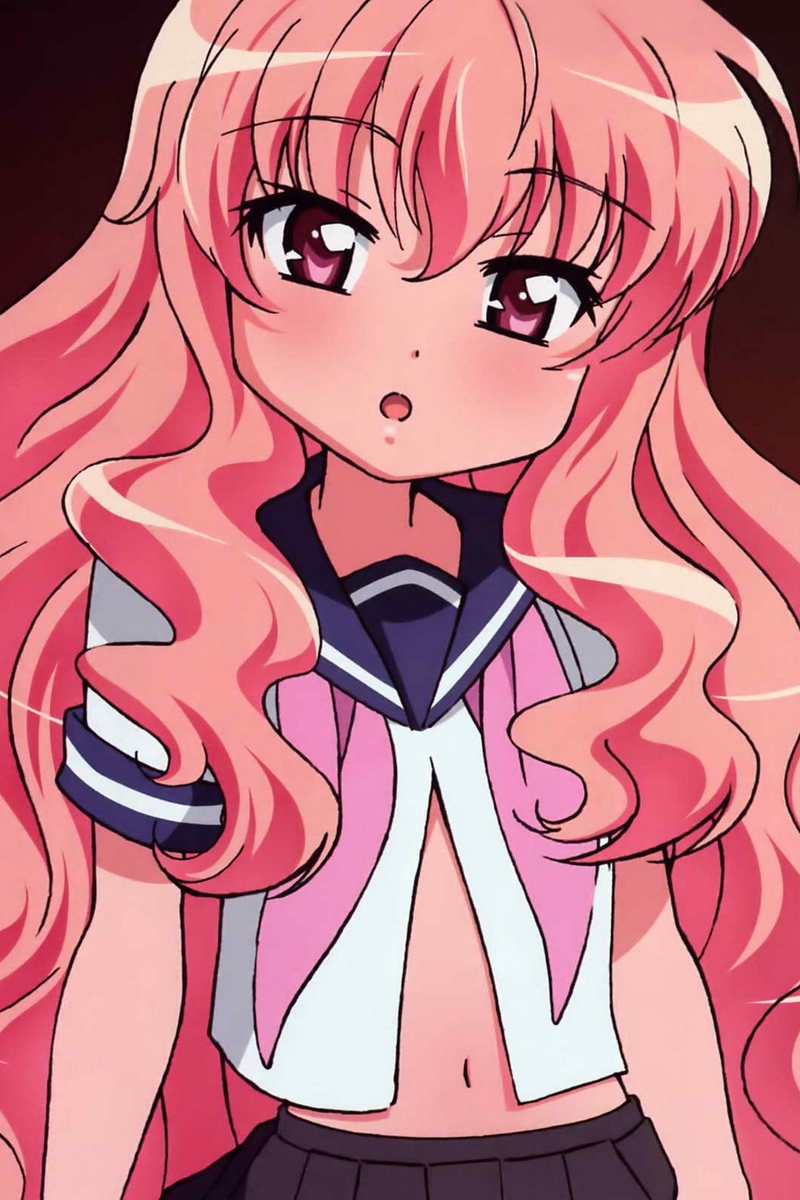 Wallpaper Zero No Tsukaima, Girl, Pink Hair, Look - 零 之 使 魔 - HD Wallpaper 