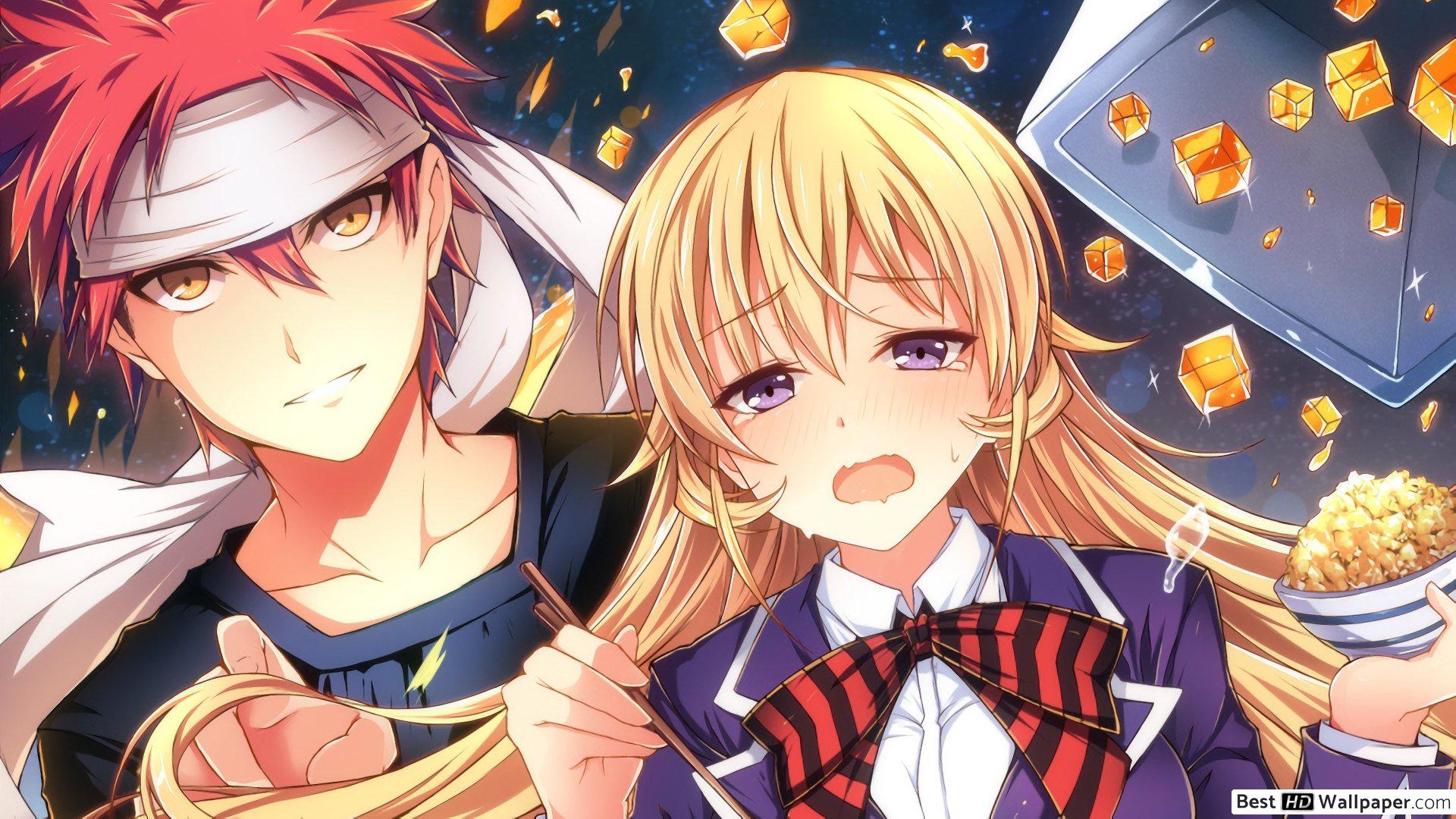 Soma Yukihira Erina Nakiri 1920x1080 Wallpaper teahub.io