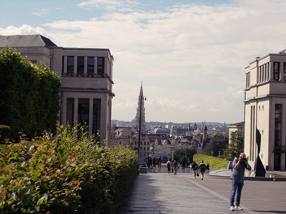 Belgium, Brussels, Mont Des Arts, Bruxelles, Travel, - HD Wallpaper 
