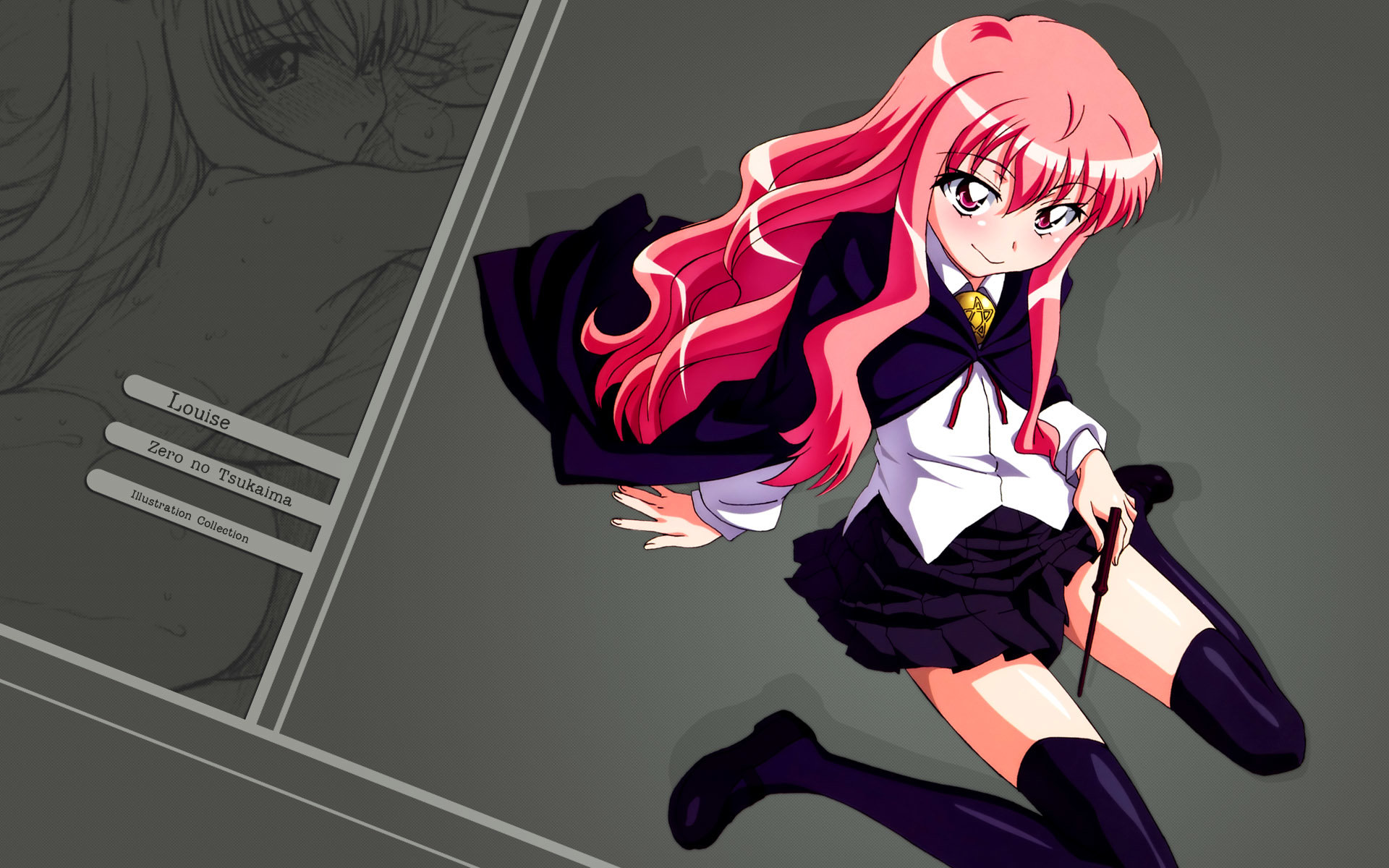 Best Zero No Tsukaima Wallpaper Id - Zero No Tsukaima Luiza - HD Wallpaper 