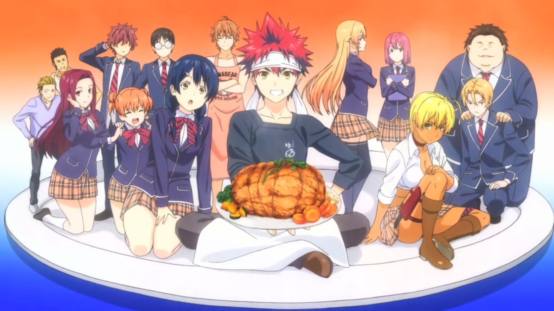 Food Wars Shokugeki No Soma Anime - HD Wallpaper 