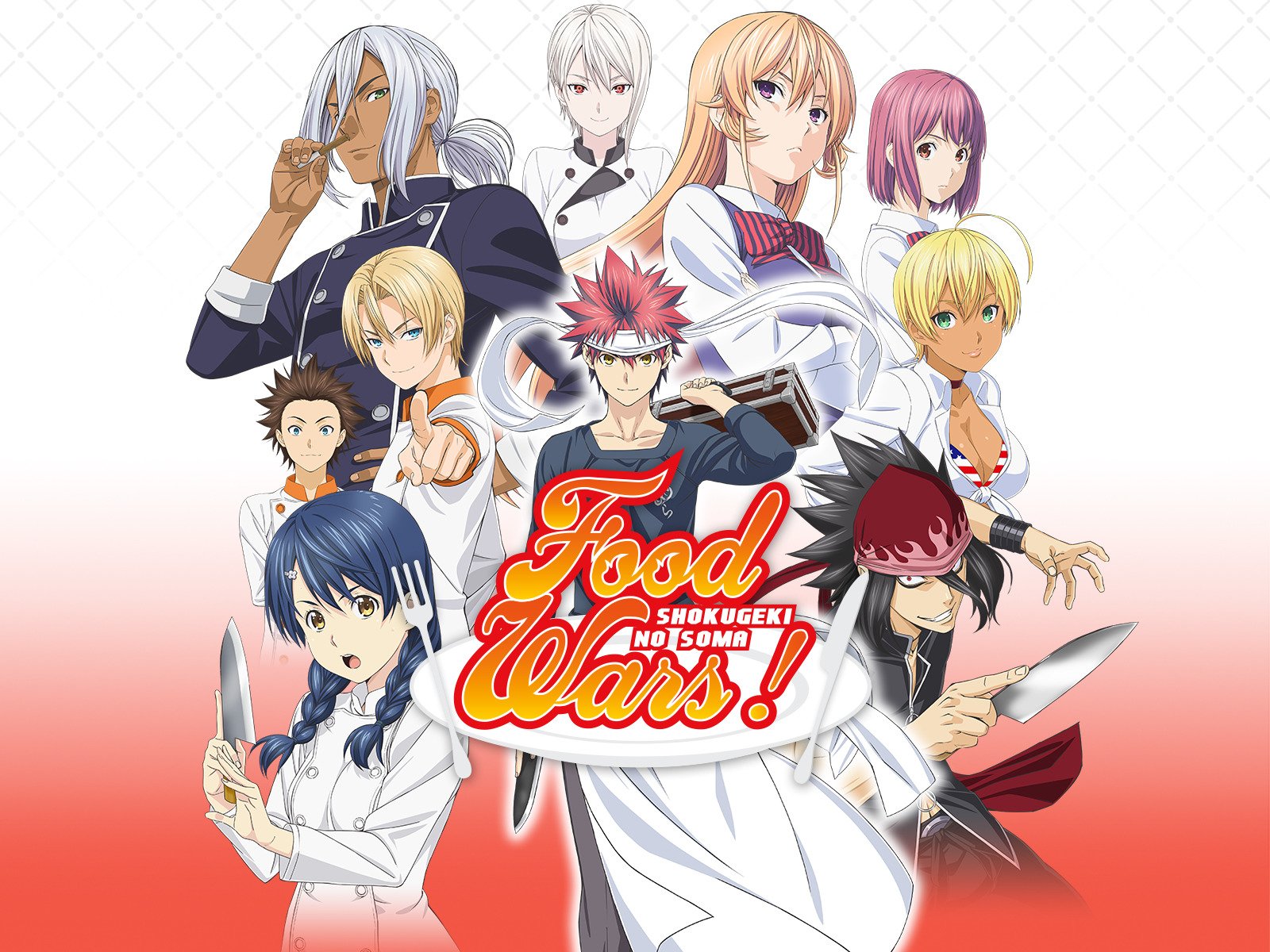 Food Wars Dvd - HD Wallpaper 