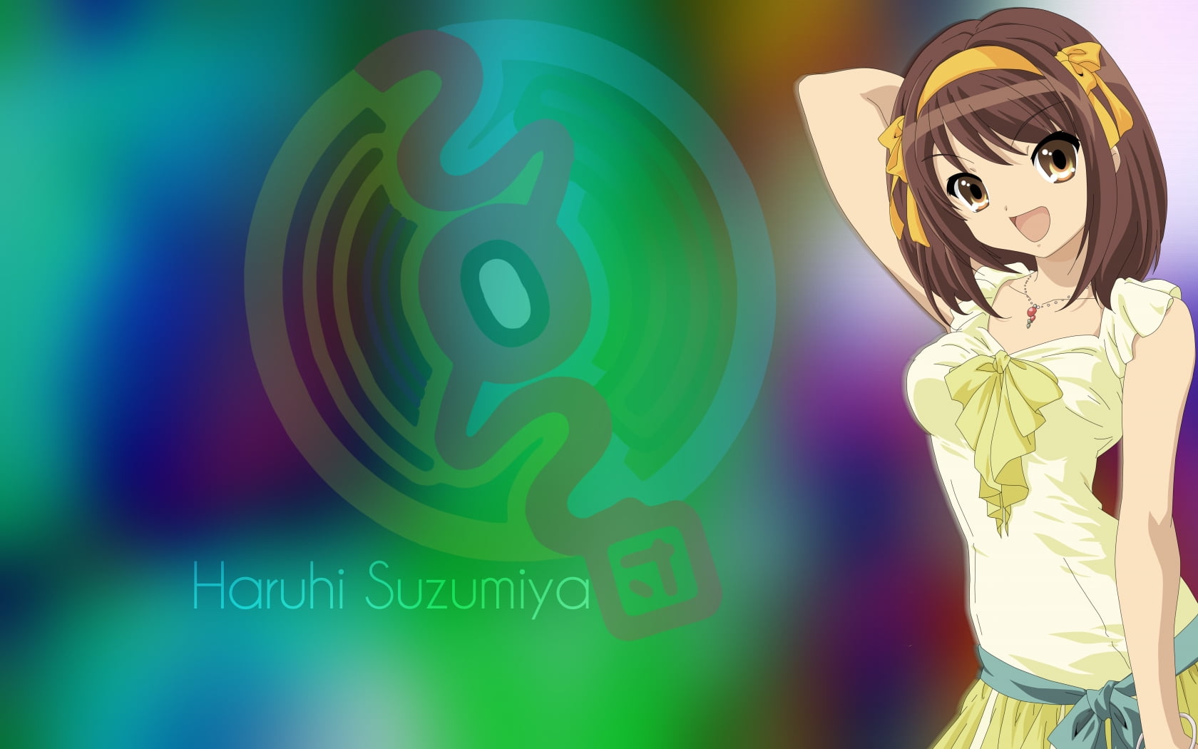 Suzumiya Haruhi - HD Wallpaper 