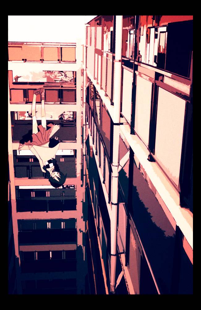 Balcony, Braid, Building, Closed Eyes, Falling, Open - Yume Nikki Madotsuki Room - HD Wallpaper 