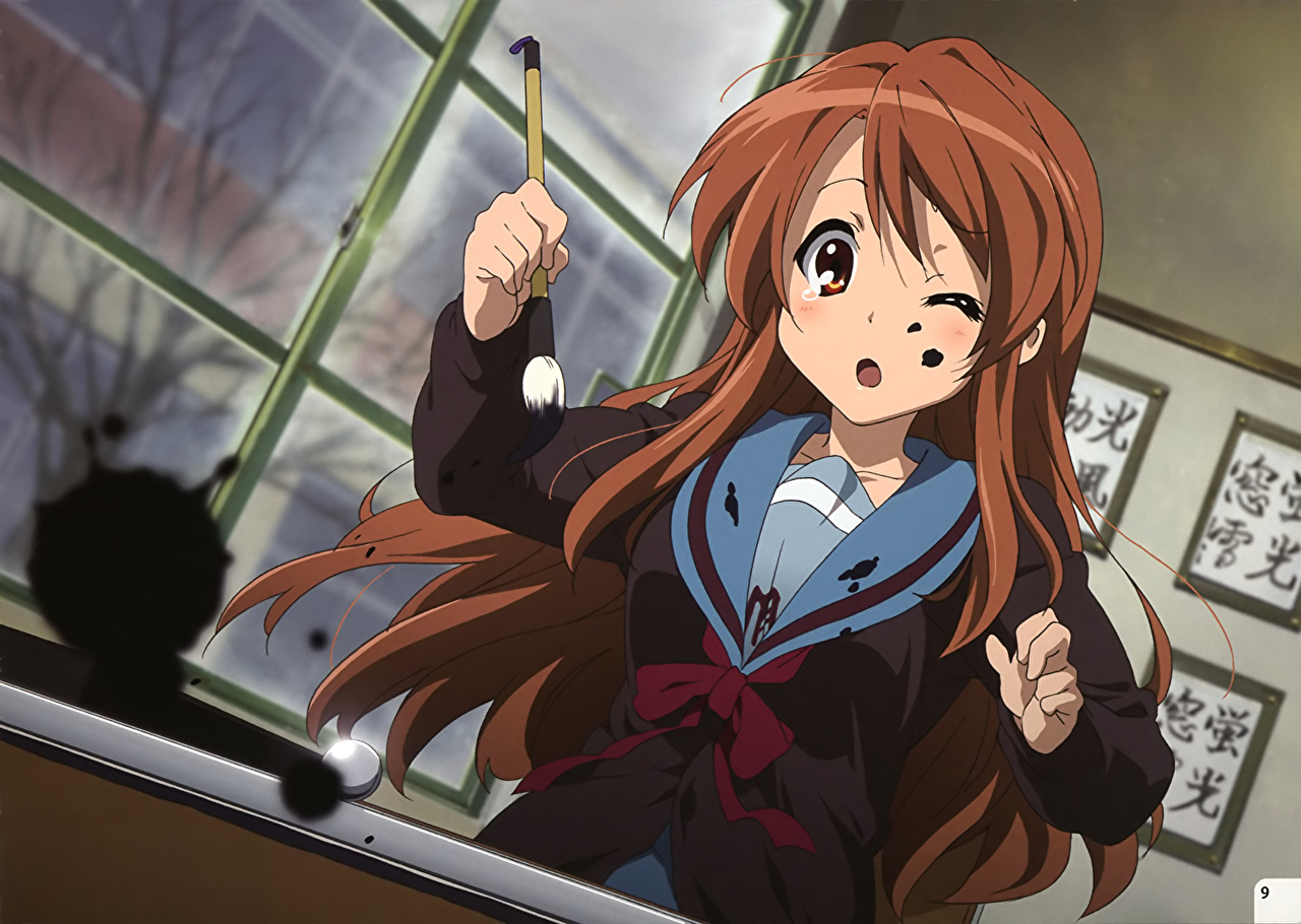 Melancholy Of Haruhi Suzumiya Mikuru - HD Wallpaper 