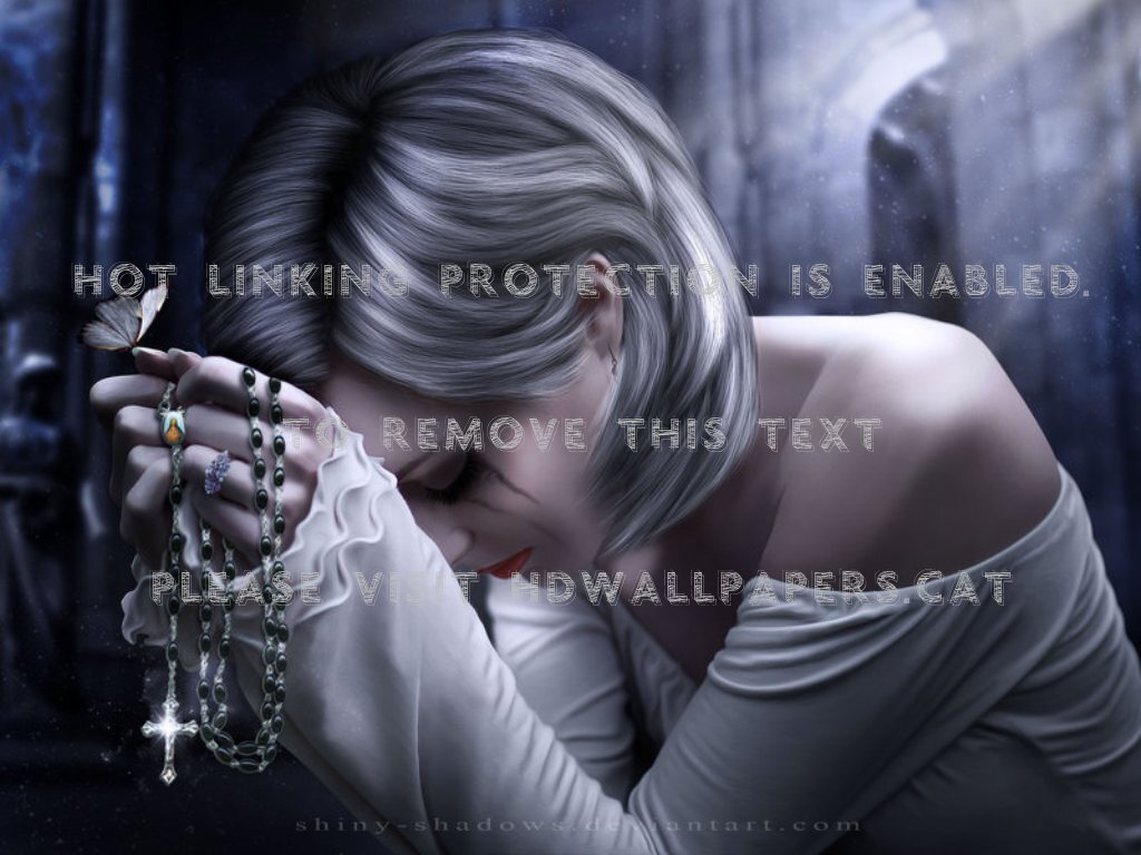 Trust Beads Hopeless Girl Fantasy Abstract - Girl Shadows Deviantart - HD Wallpaper 