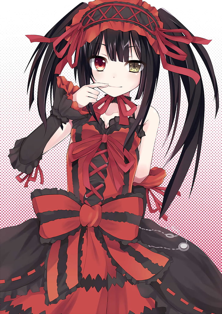 Anime, Anime Girls, Date A Live, Tokisaki Kurumi, Long - Kawaii Date A Live Kurumi - HD Wallpaper 