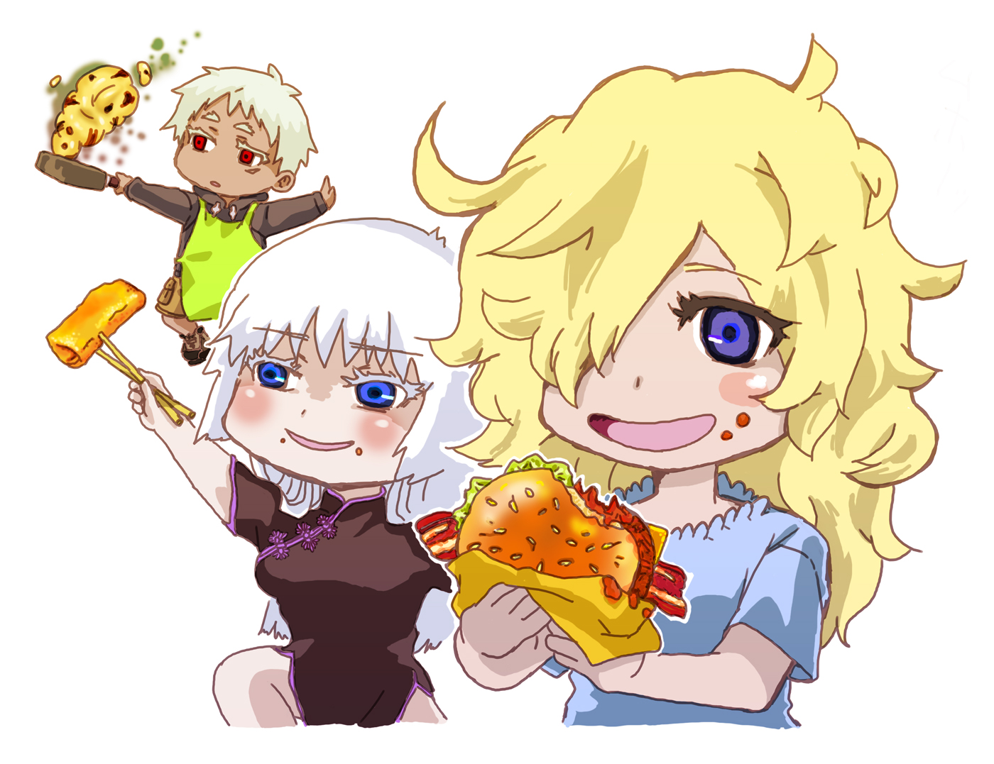 Jormungand Schokolade Cute - HD Wallpaper 