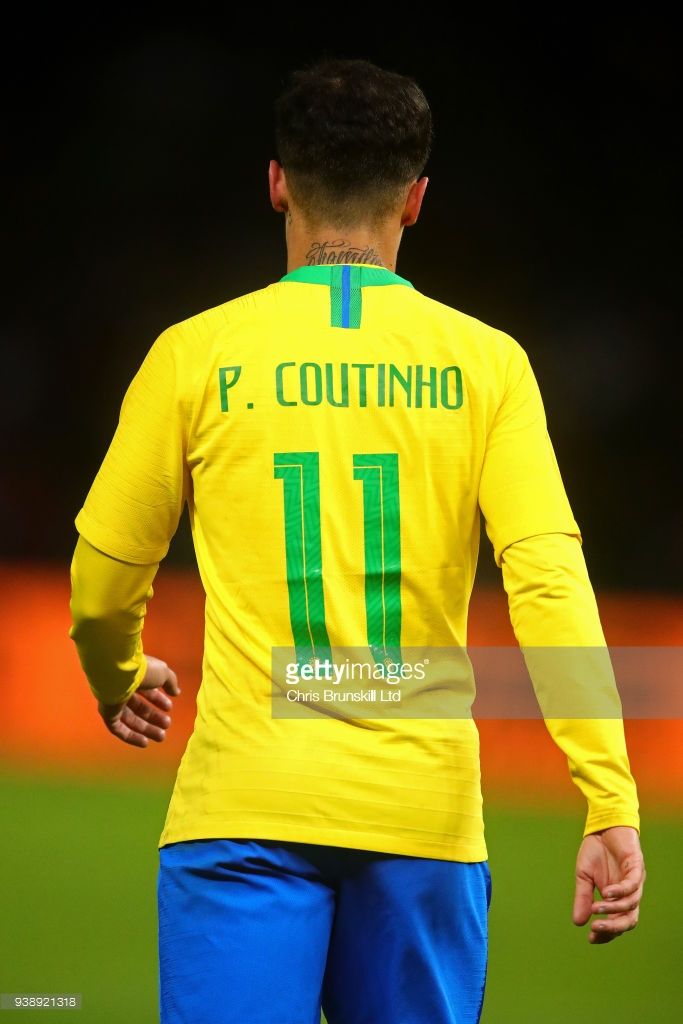 Brazil Jersey Philippe Coutinho - HD Wallpaper 