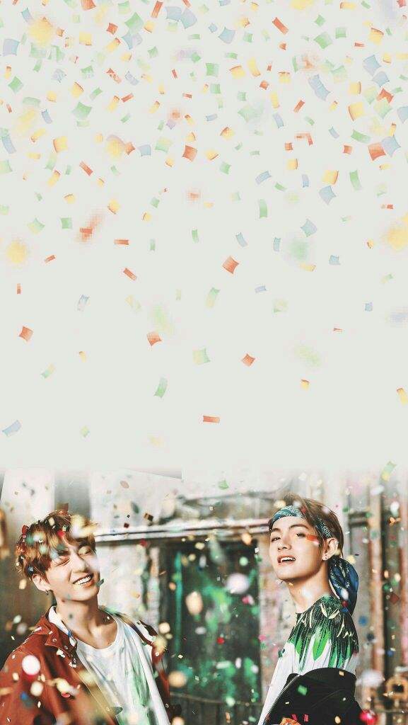 User Uploaded Image - Bts Photos With Confetti - HD Wallpaper 