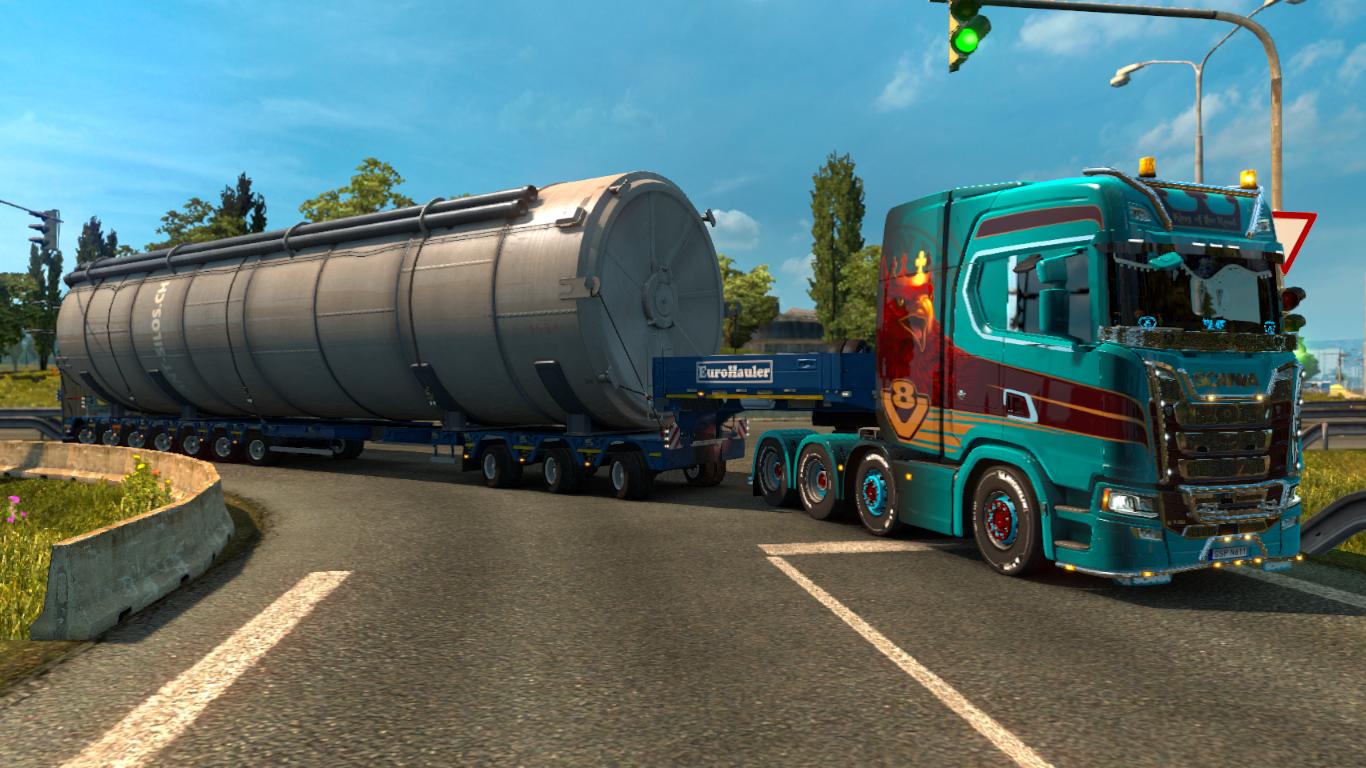 Euro Truck Simulator 2 Truck - HD Wallpaper 