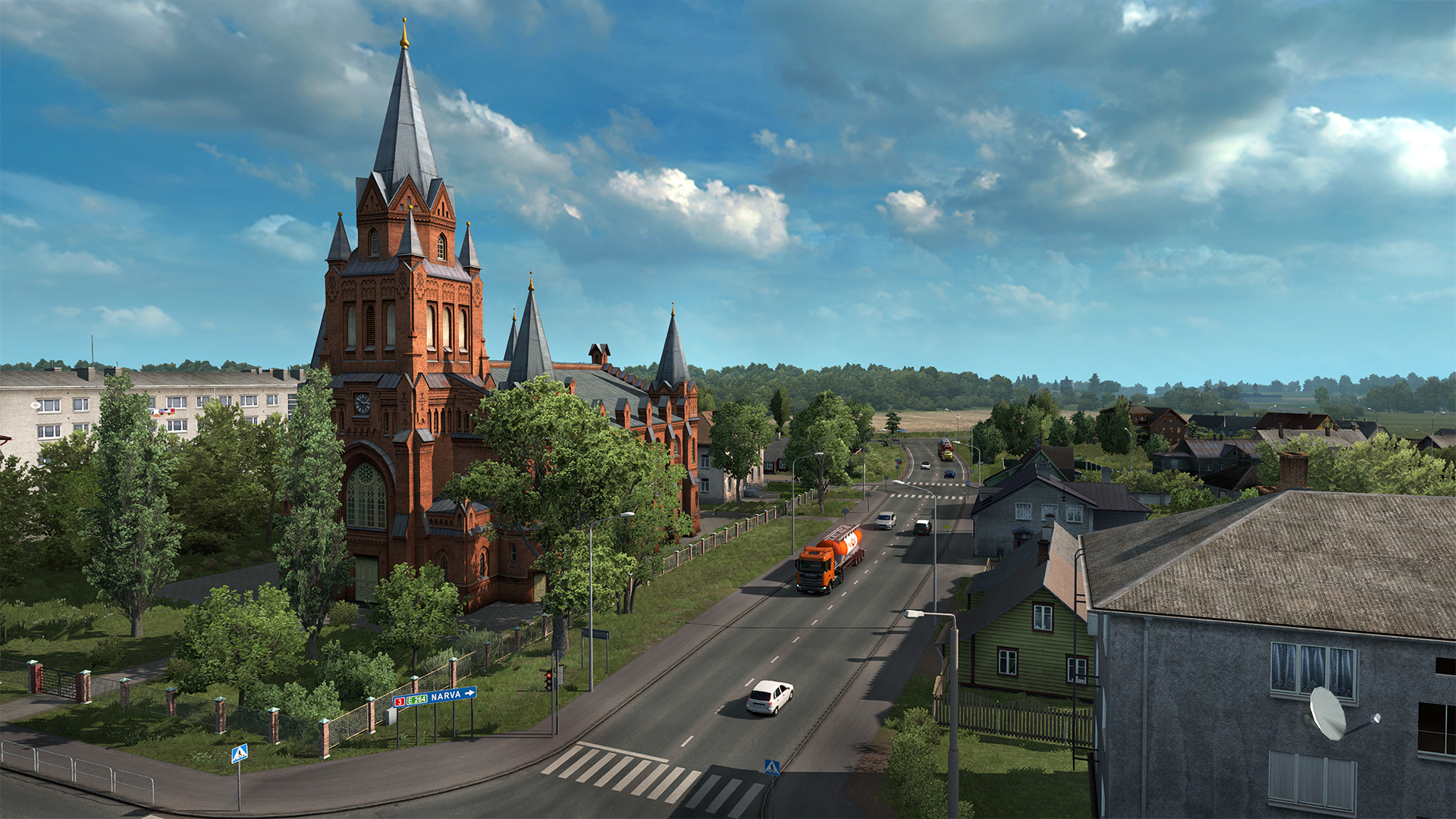 Euro Truck Simulator - Euro Truck Simulator 2 Beyond The Baltic Sea Estonia - HD Wallpaper 