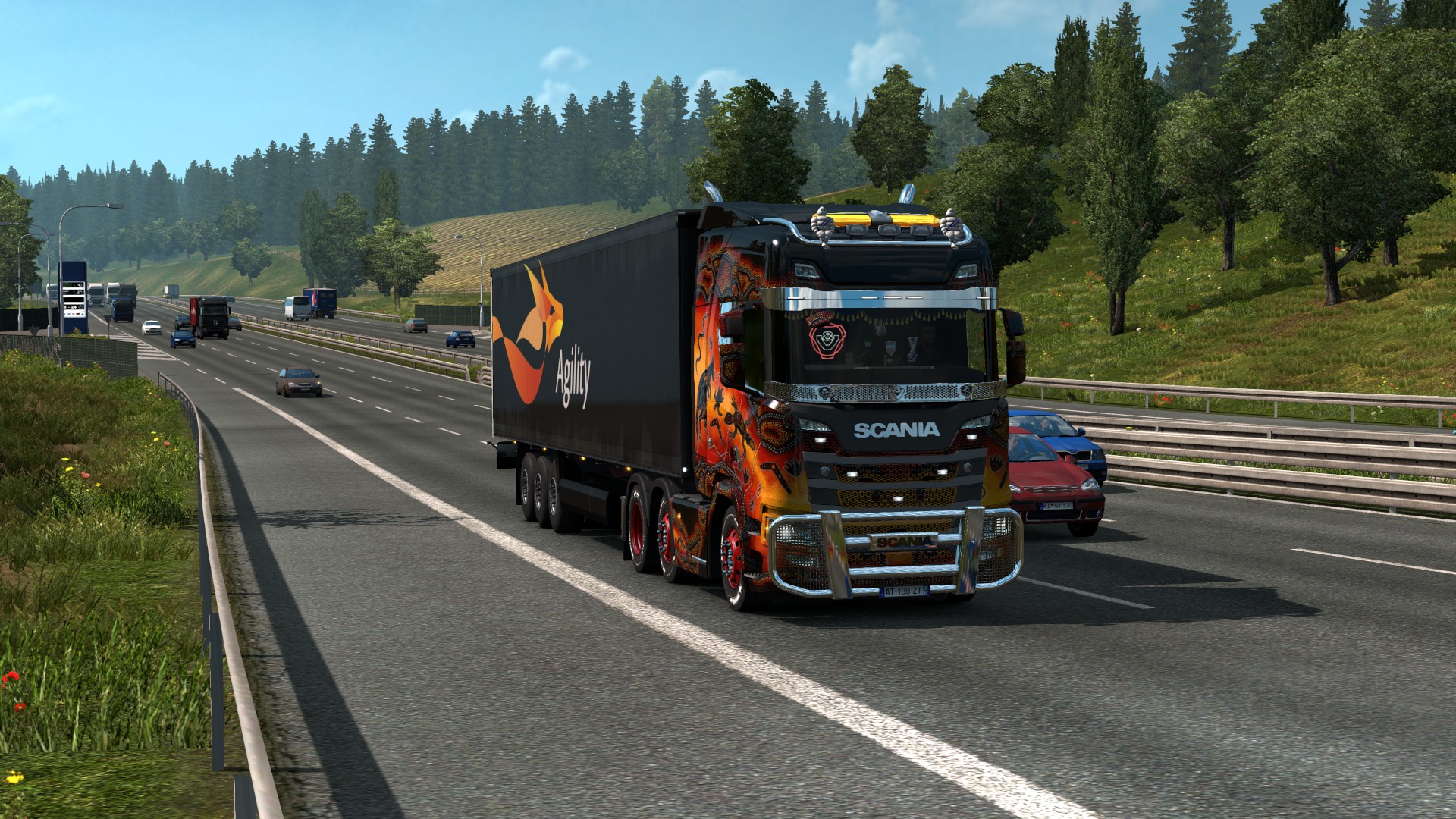 Trailer Truck - 1920x1080 Wallpaper - teahub.io