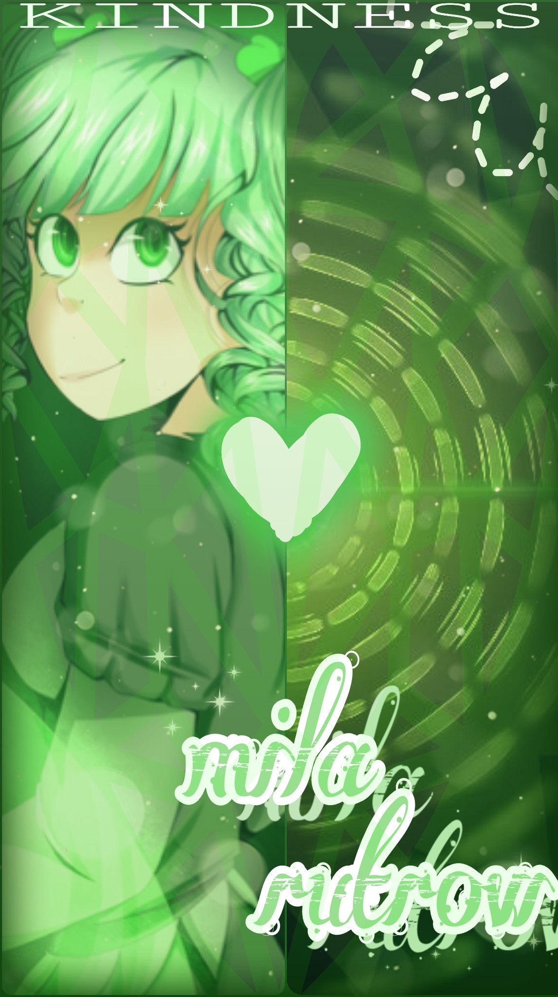 Mila Rutrow Phone Wallpaper Art Of Mila Belongs To - Illustration - HD Wallpaper 