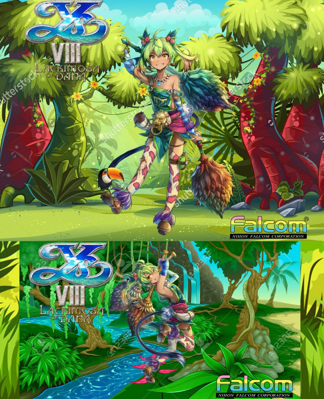 Ys Viii Lacrimosa Of Dana - Studio Jungle Studio Background - HD Wallpaper 