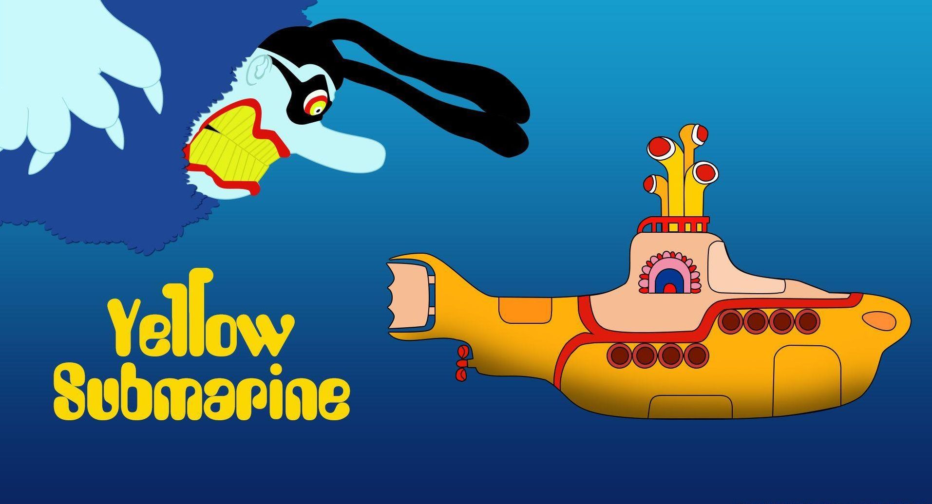 Yellow Submarine Wallpaper Hd - HD Wallpaper 