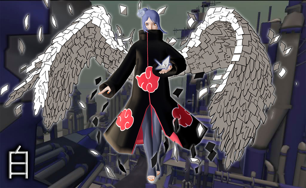 Konan Akatsuki Wallpaper - Konan Akatsuki Wallpaper 3d - HD Wallpaper 