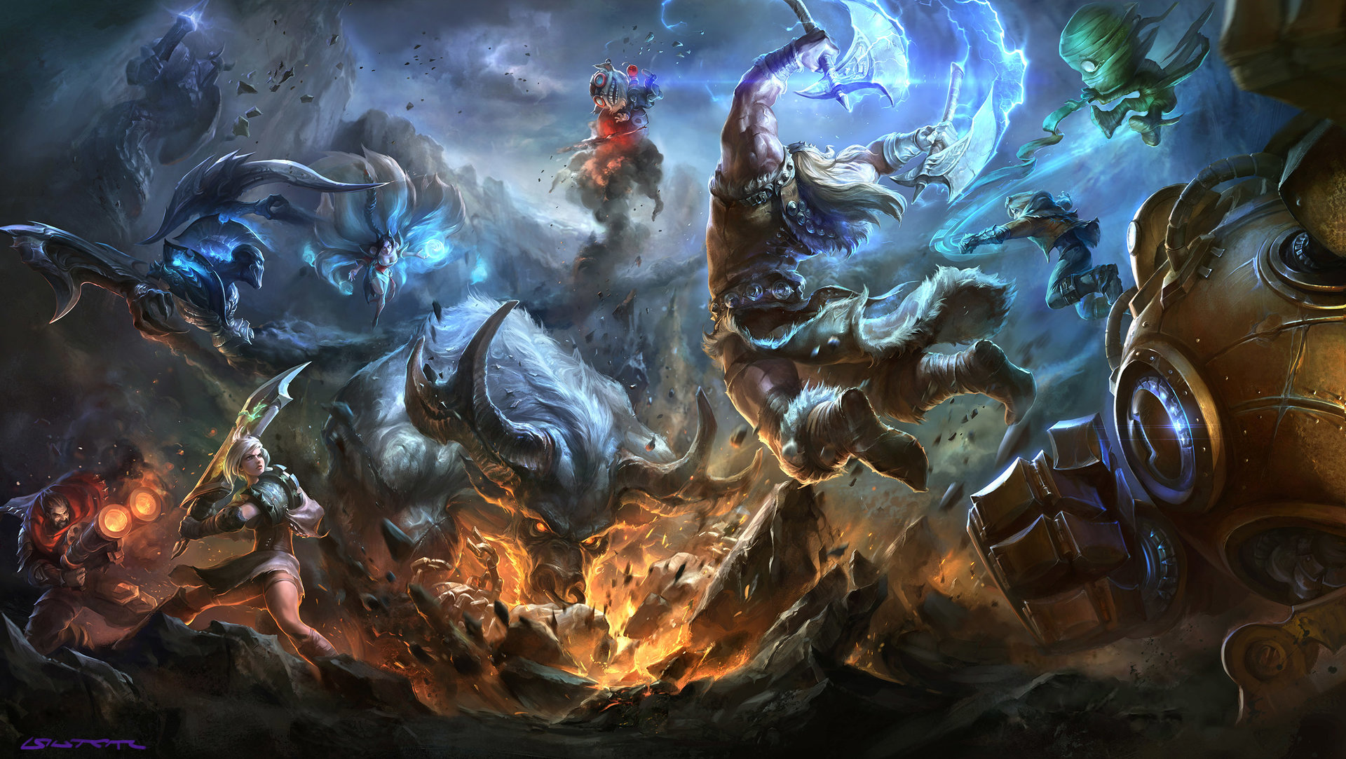 League Of Legends - HD Wallpaper 