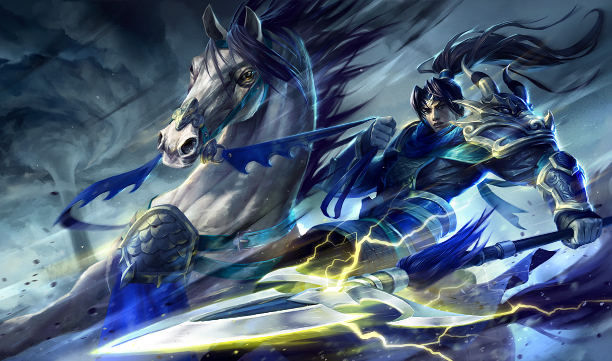 Warring Kingdoms Xin Zhao - Xin Zhao Skins Warring Kingdoms - HD Wallpaper 