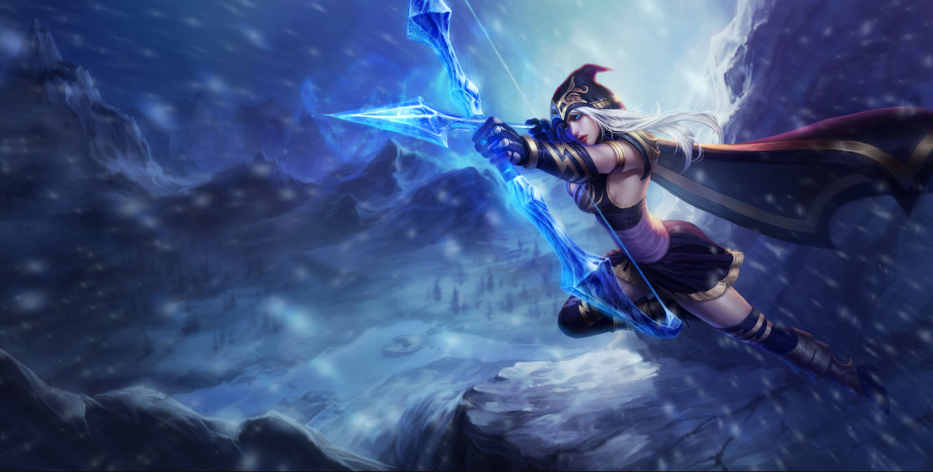 Top 25 League Of Legends Wallpapers In Hd, 4k And 8k - Ashe Lol - HD Wallpaper 