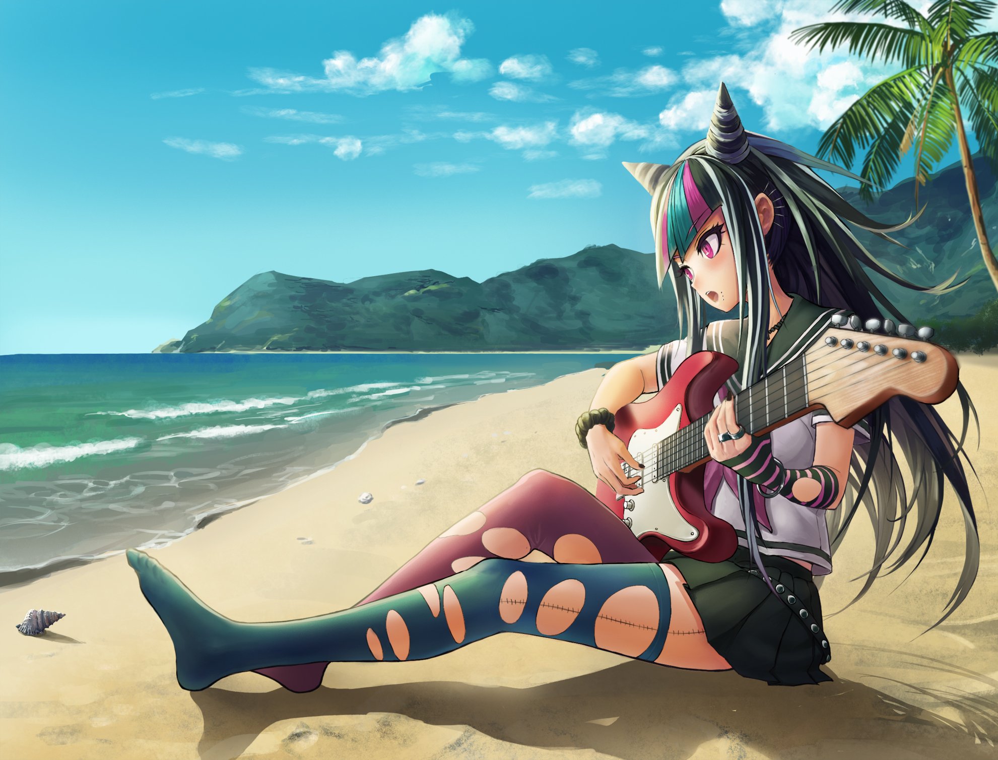 Danganronpa Ibuki Mioda - HD Wallpaper 