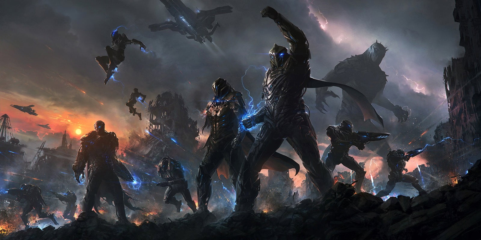 Sci Fi Fantasy Army - HD Wallpaper 