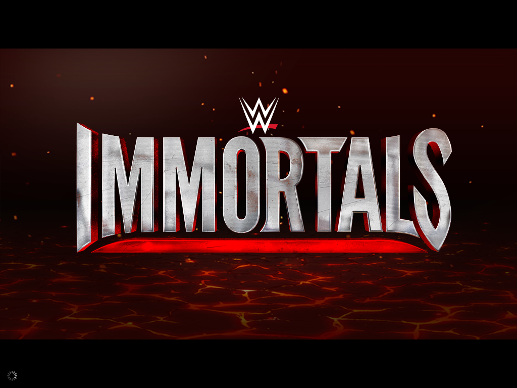 Loading Screen/logo For Wwe Immortals - Graphic Design - HD Wallpaper 