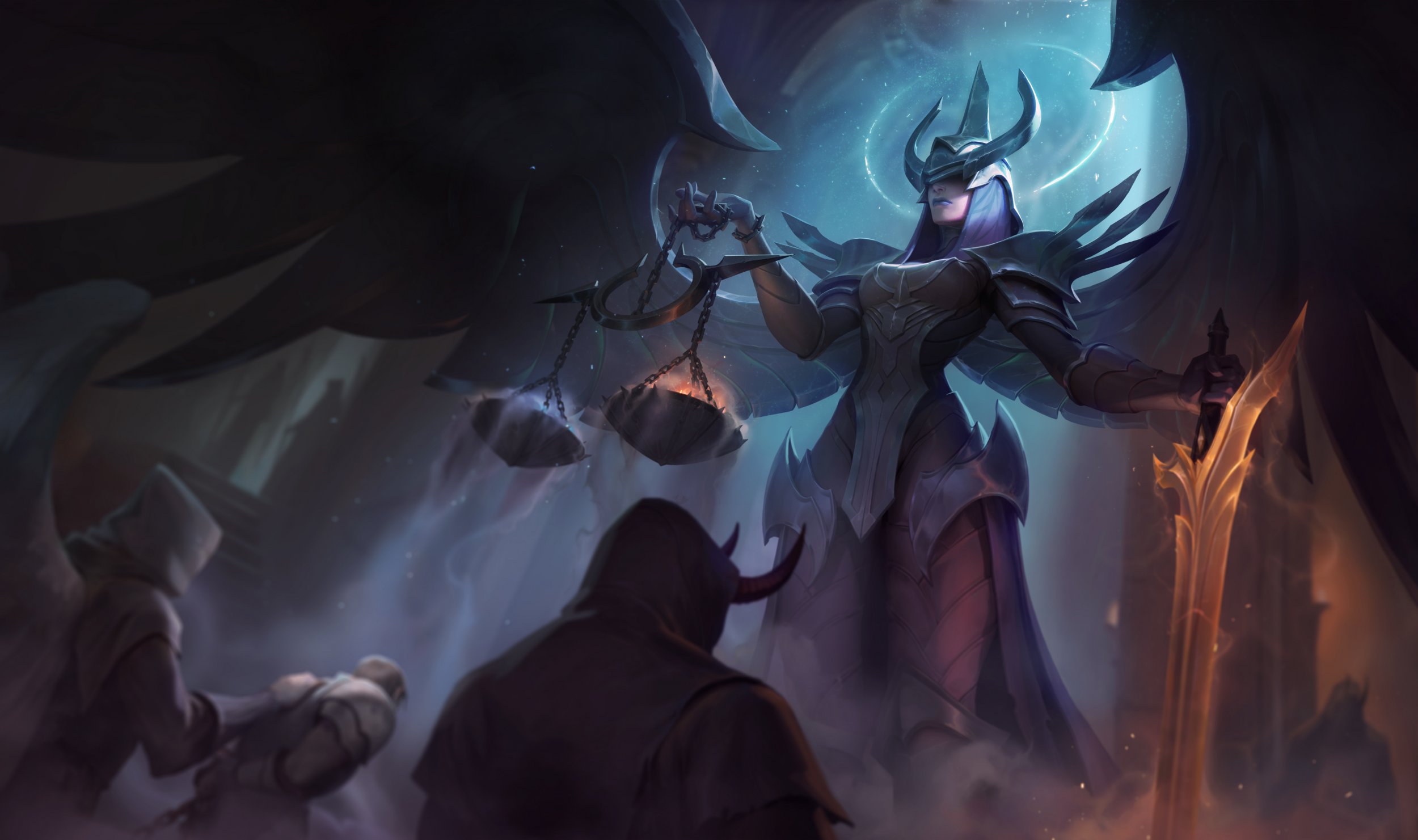 League Of Legends - Kayle Skin Splash Art - HD Wallpaper 