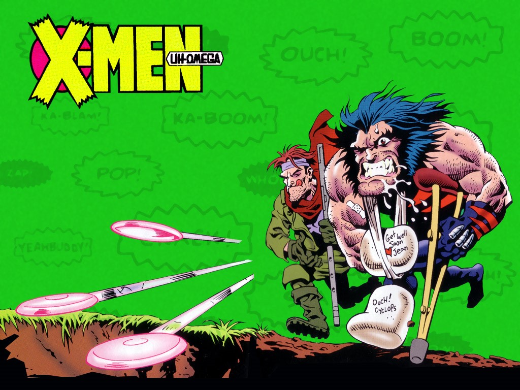 Gambit And Wolverine - Marvel Riot - HD Wallpaper 