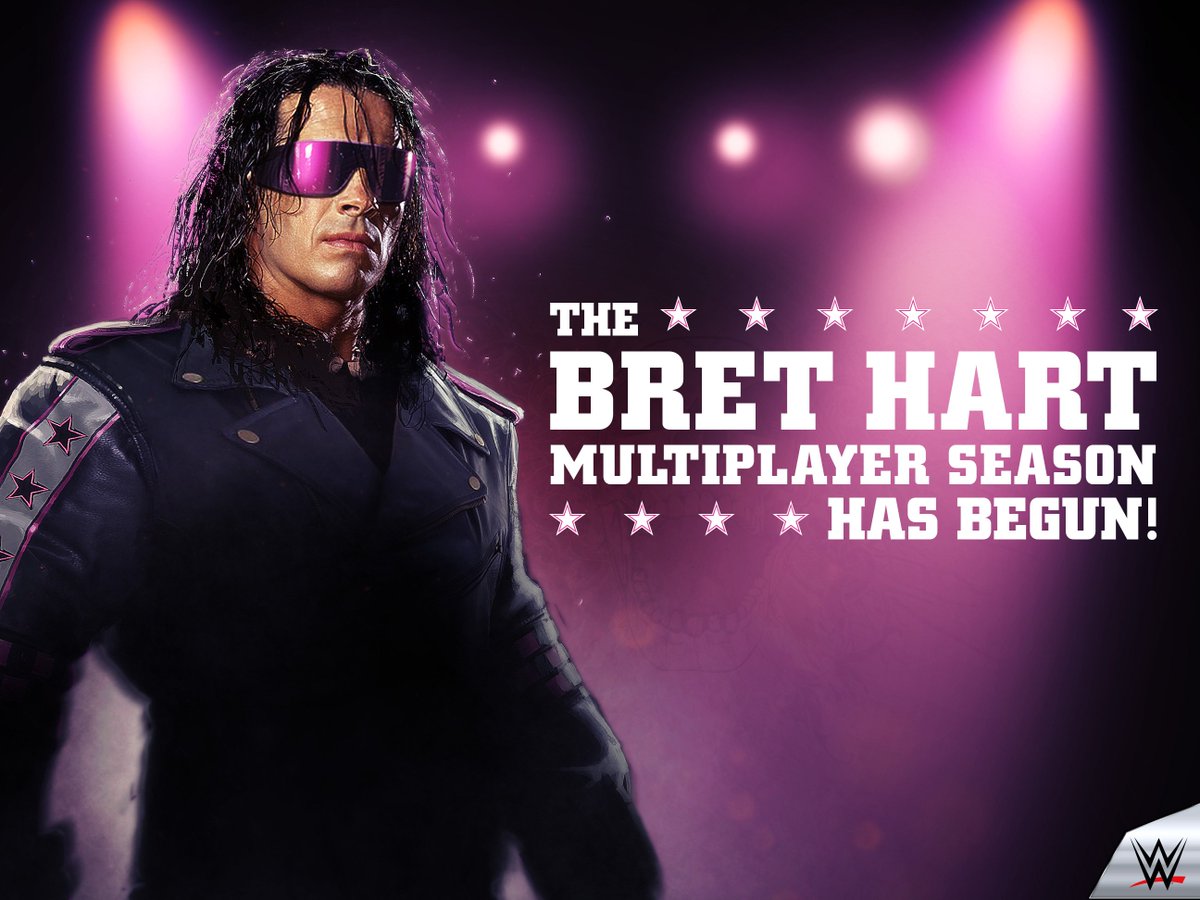 Wwe Immortals Bret Hart - HD Wallpaper 