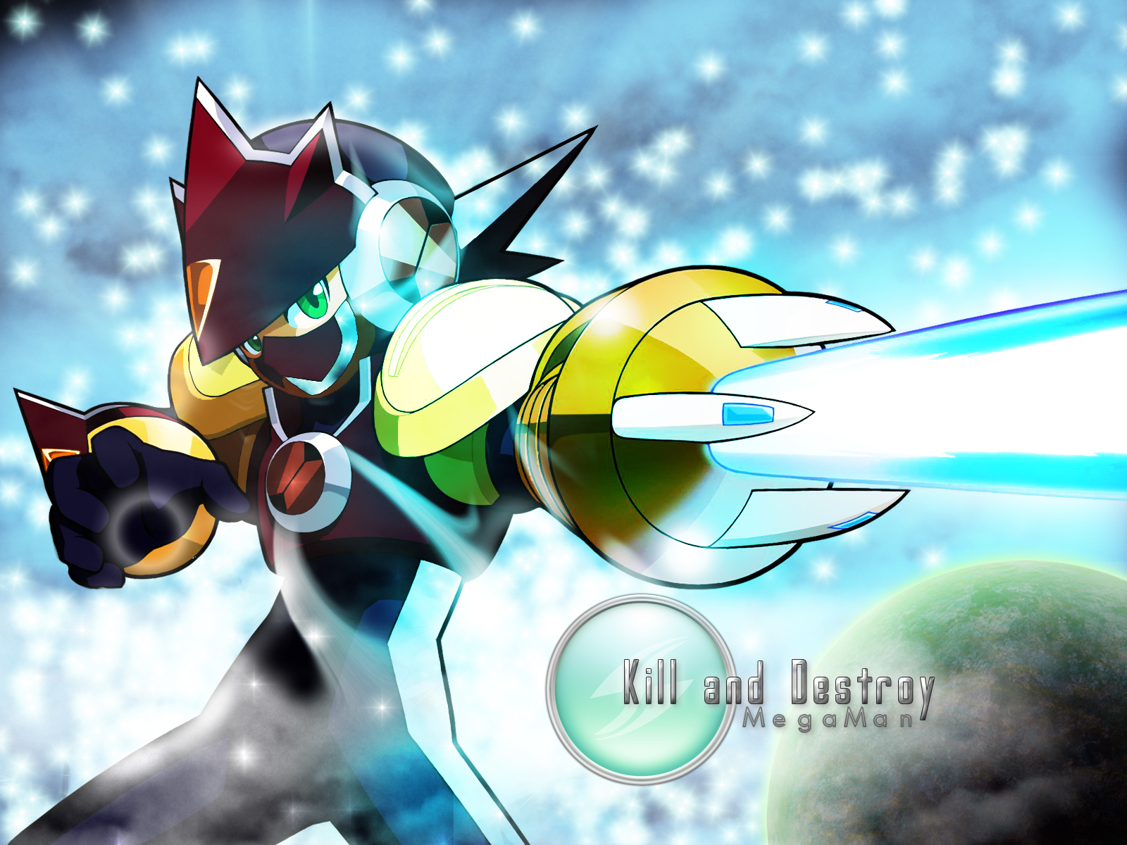 Capcom, Megaman Wallpaper 
	style Width - HD Wallpaper 