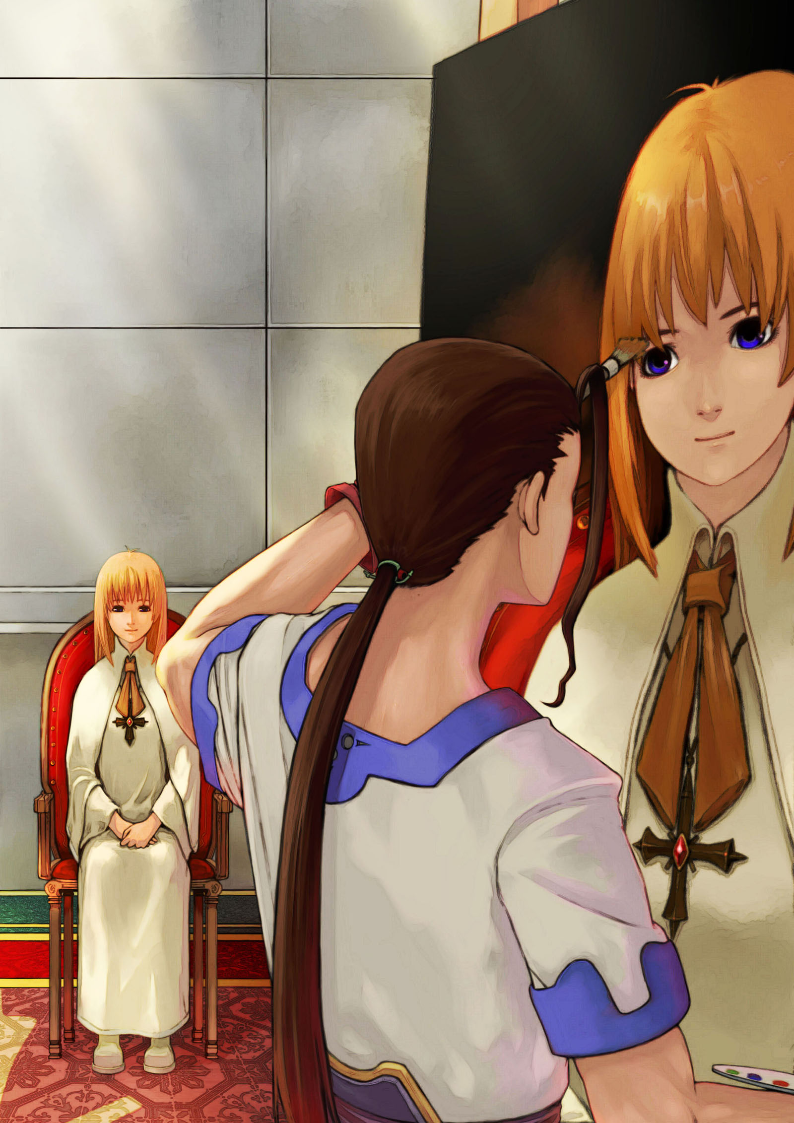 Xenogears Lacan - HD Wallpaper 