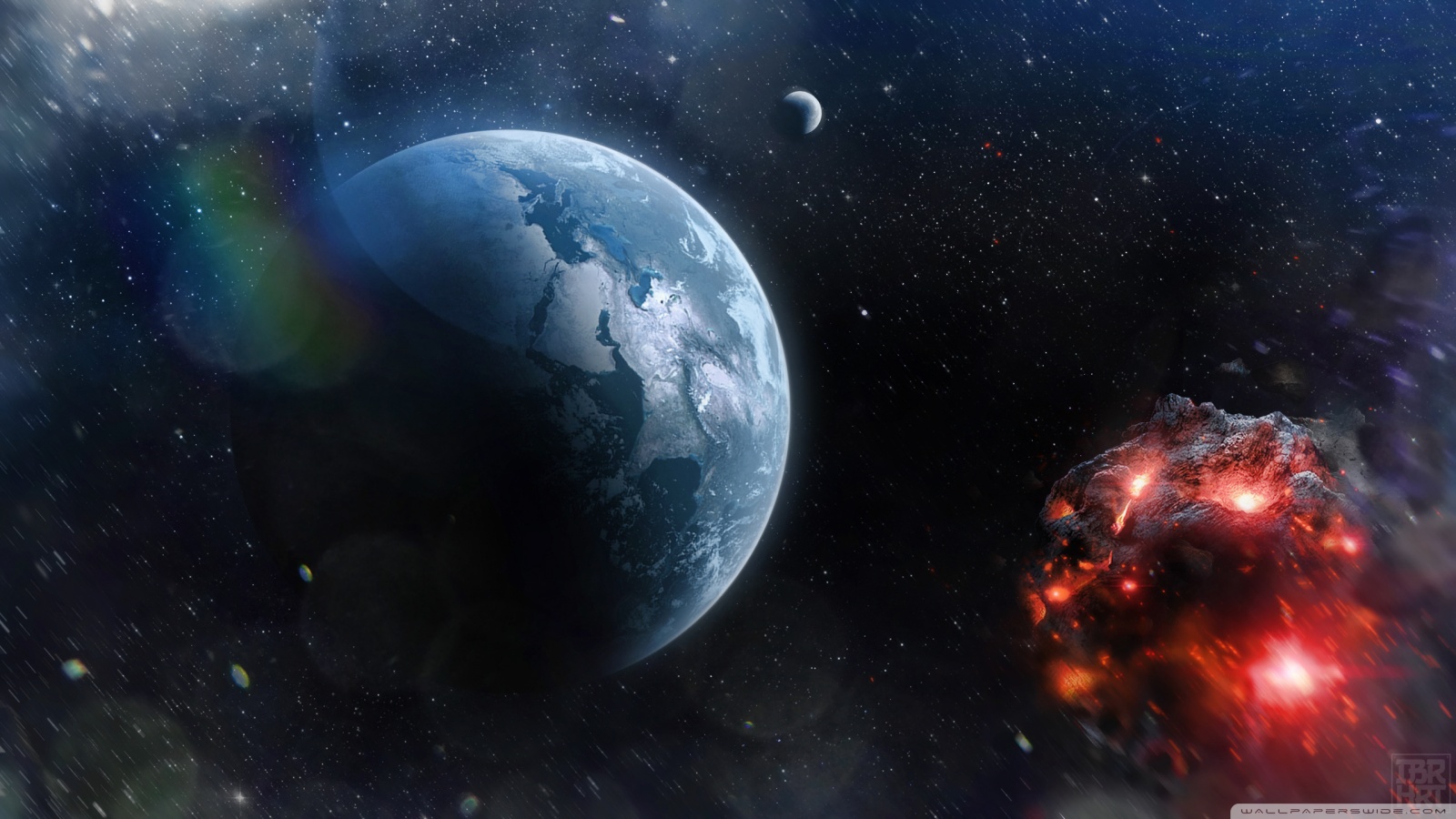 Destroy - Earth Destroy - HD Wallpaper 