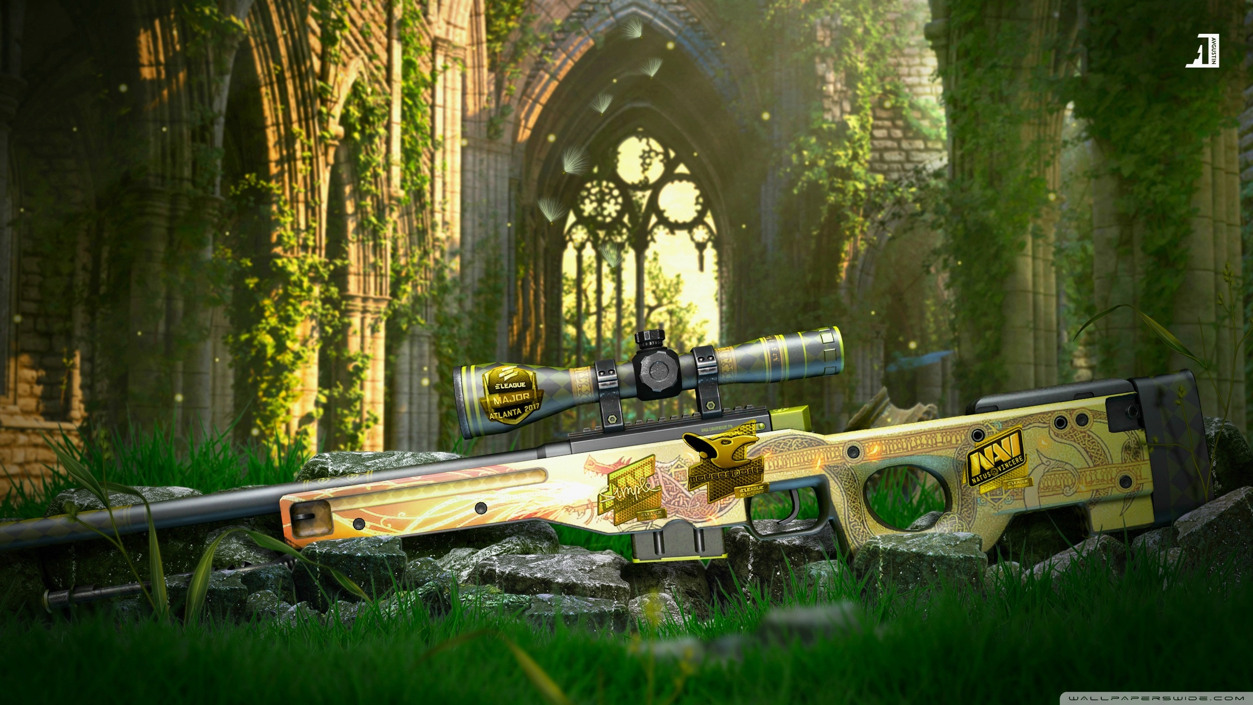 Awp Dragon Lore Wallpaper Hd - HD Wallpaper 