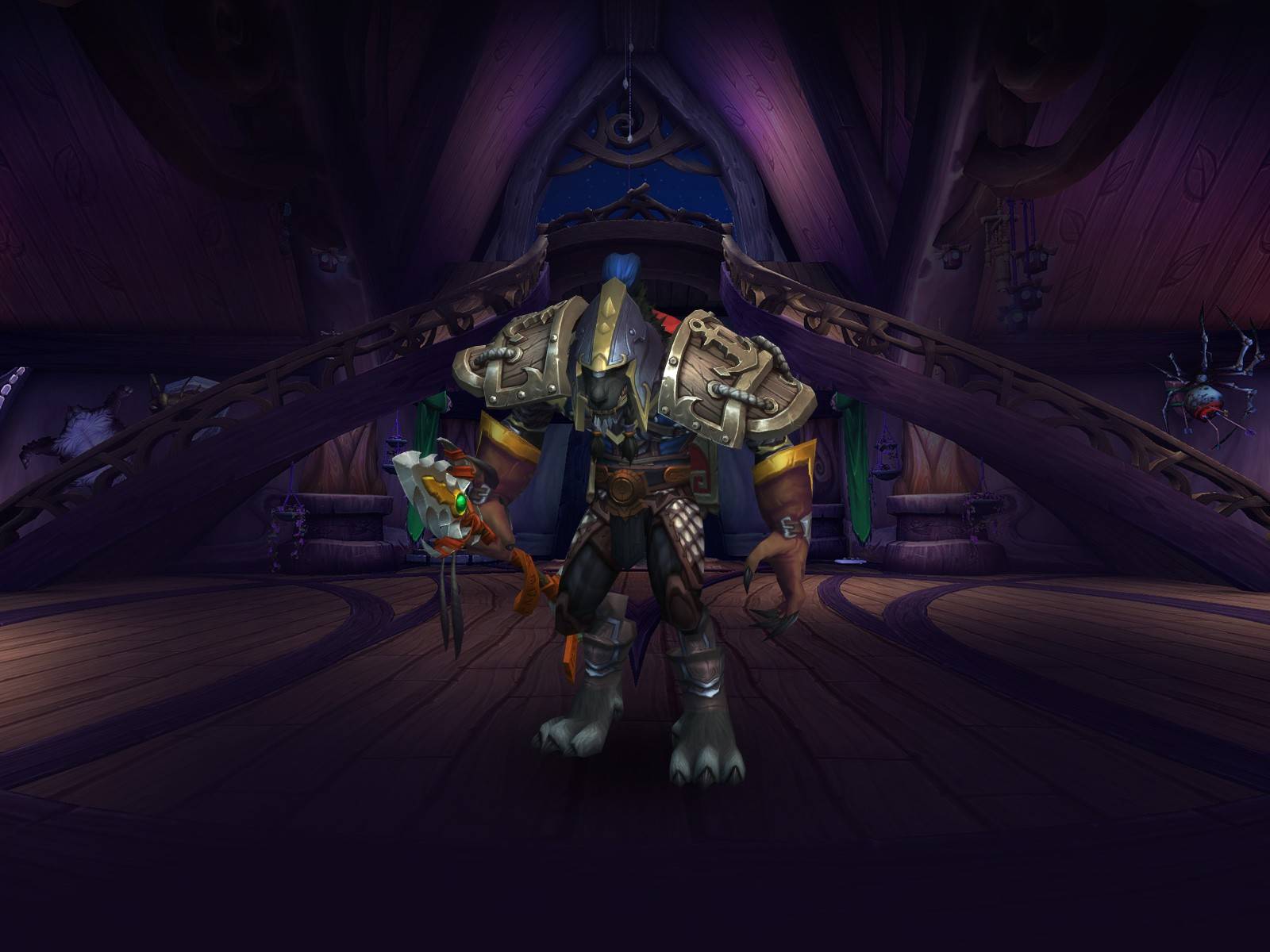 Level 120 Worgen - HD Wallpaper 