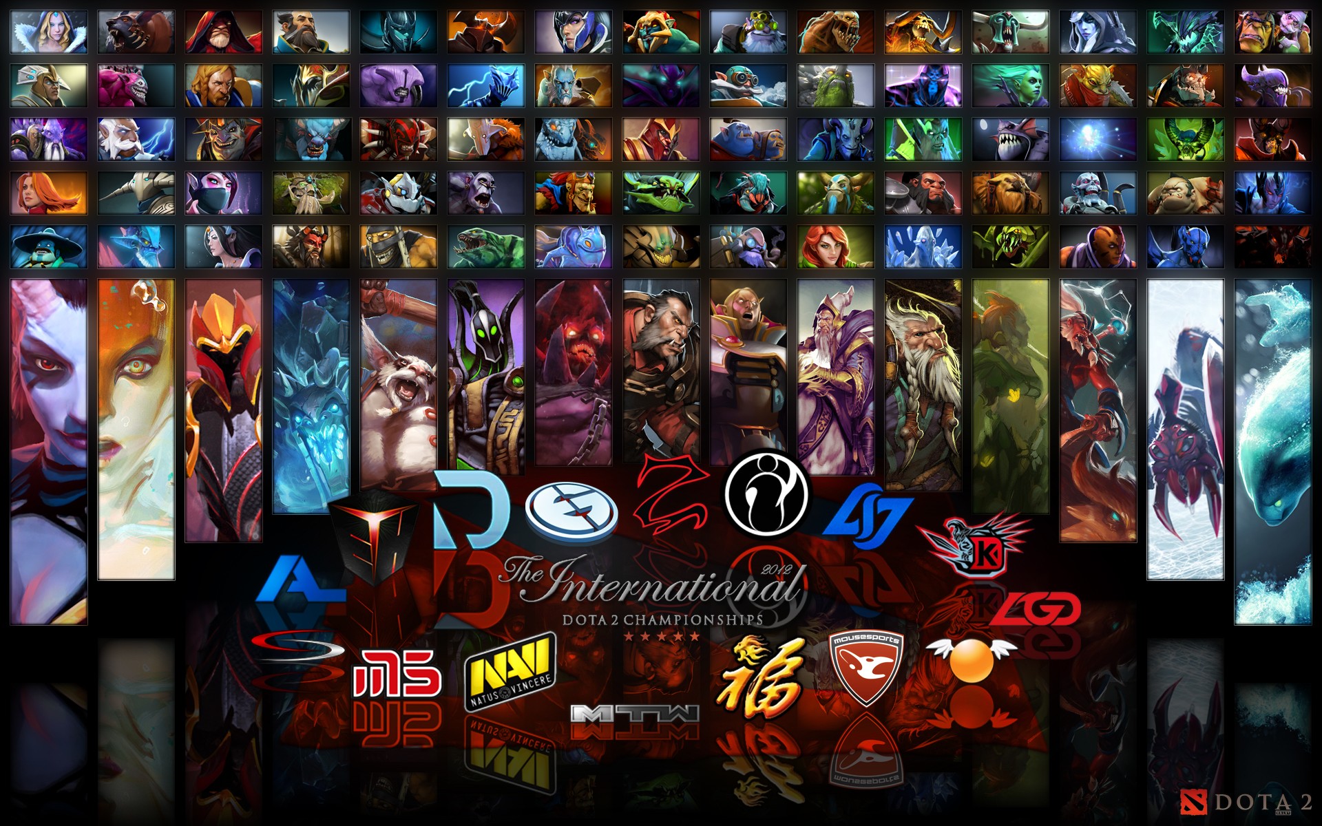 Wallpaper - Wikipedia Dota 2 Heroes - HD Wallpaper 