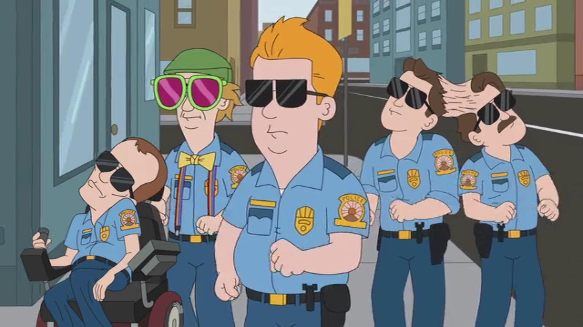 Yucko The Clown Brickleberry Wiki - Prop Cop Paradise Pd - HD Wallpaper 