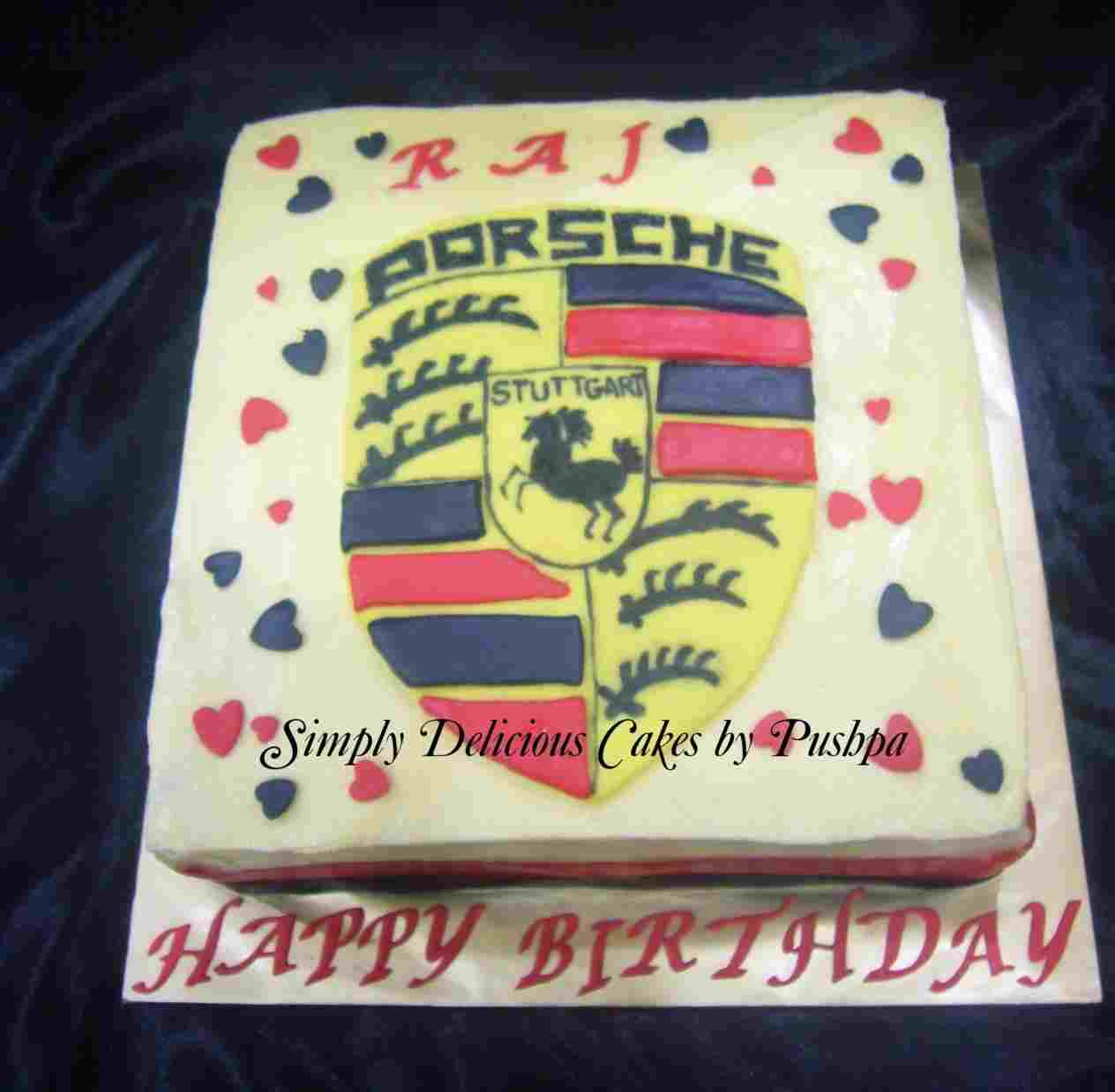 Pushpa Name Wallpaper - Birthday Cake - HD Wallpaper 