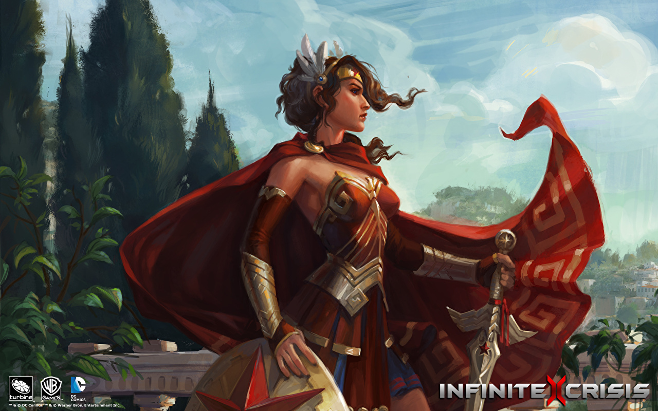 Wonder Woman Greek Outfit - HD Wallpaper 