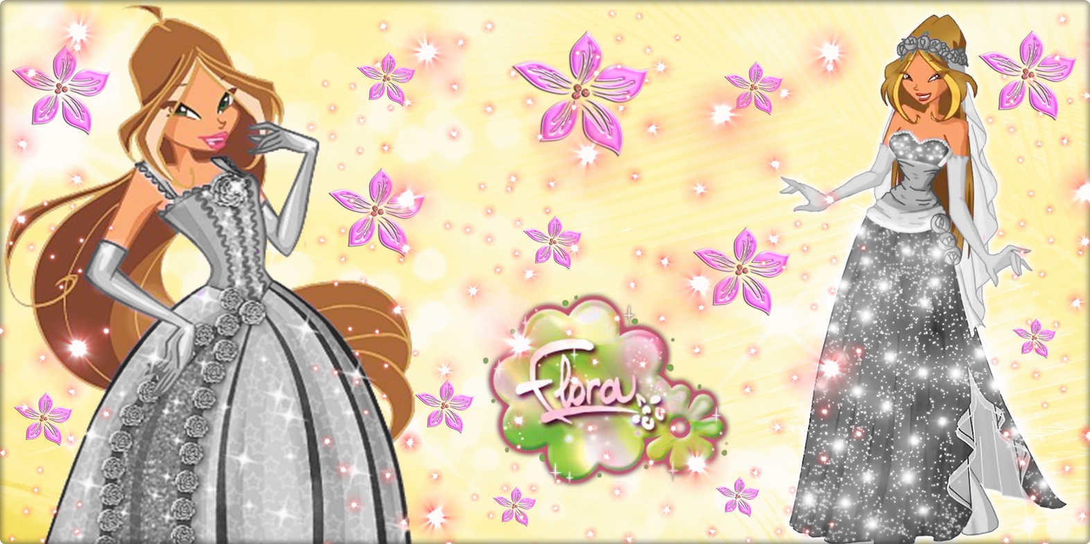 Flora Winx Club Wallpaper Wallpapers 3d For Desktop - Winx Club Flora - HD Wallpaper 