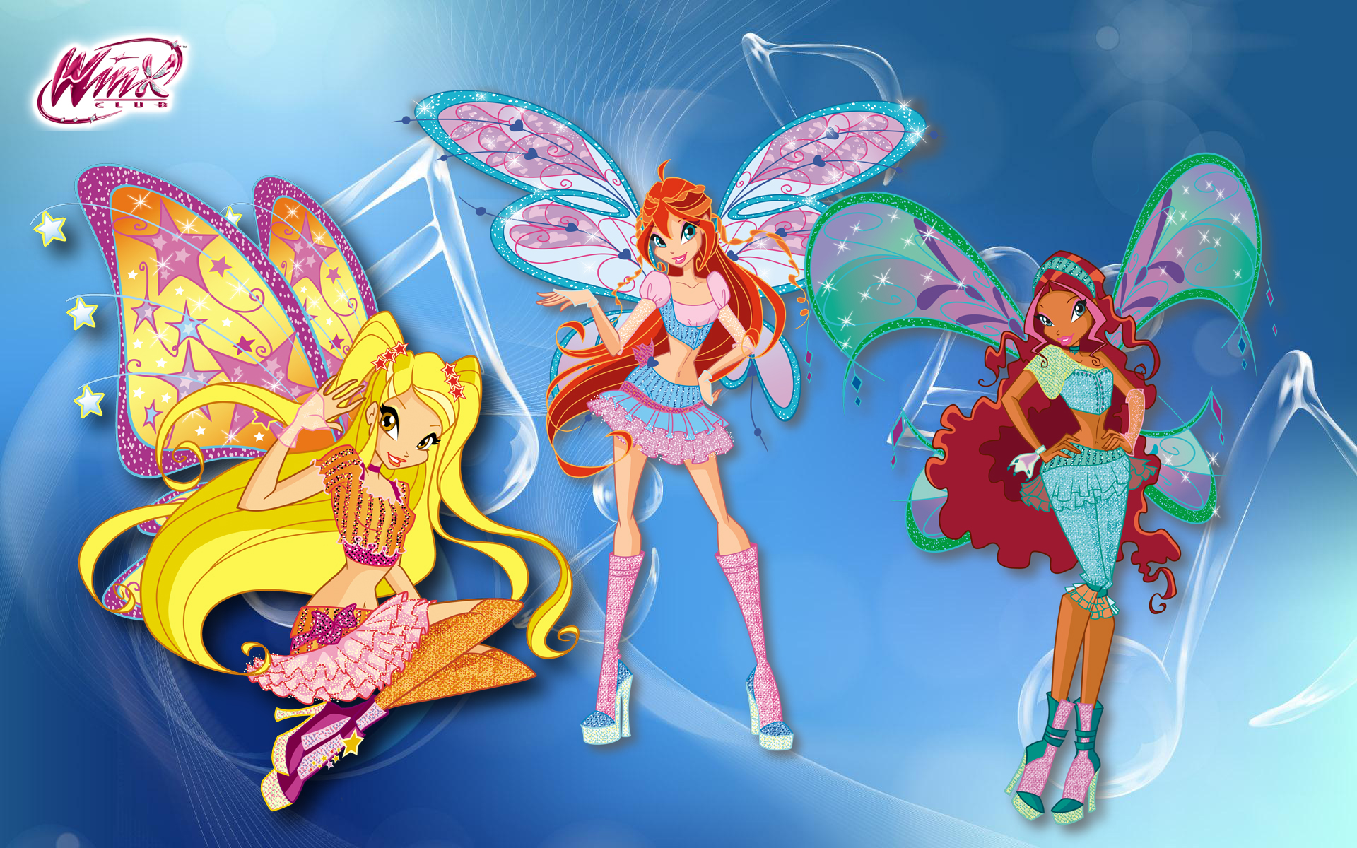 Winx Club Believix Bloom Stella - HD Wallpaper 