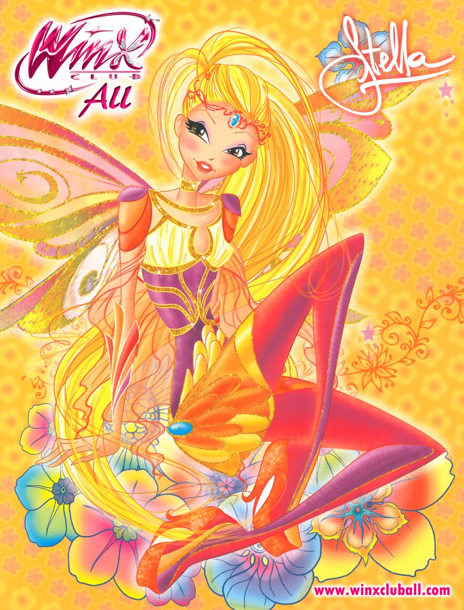 Winx Club Stella Bloomix - HD Wallpaper 