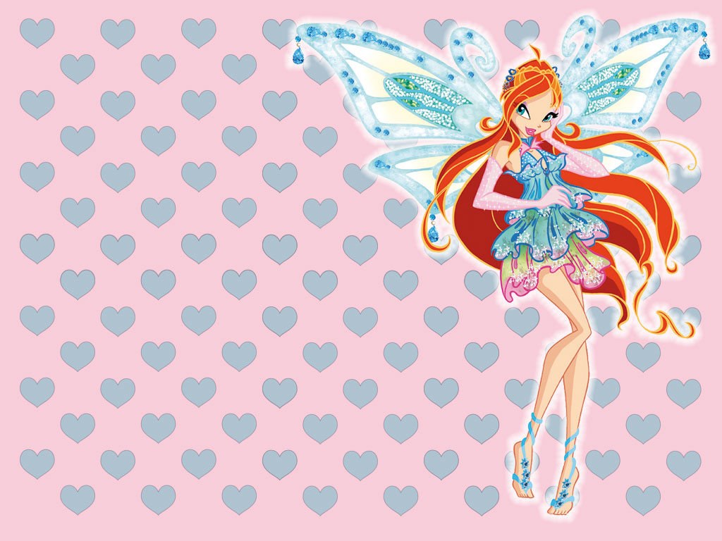 Winx Club Sparklix Bloom Wallpapers - Winx Club Bloom Background - HD Wallpaper 