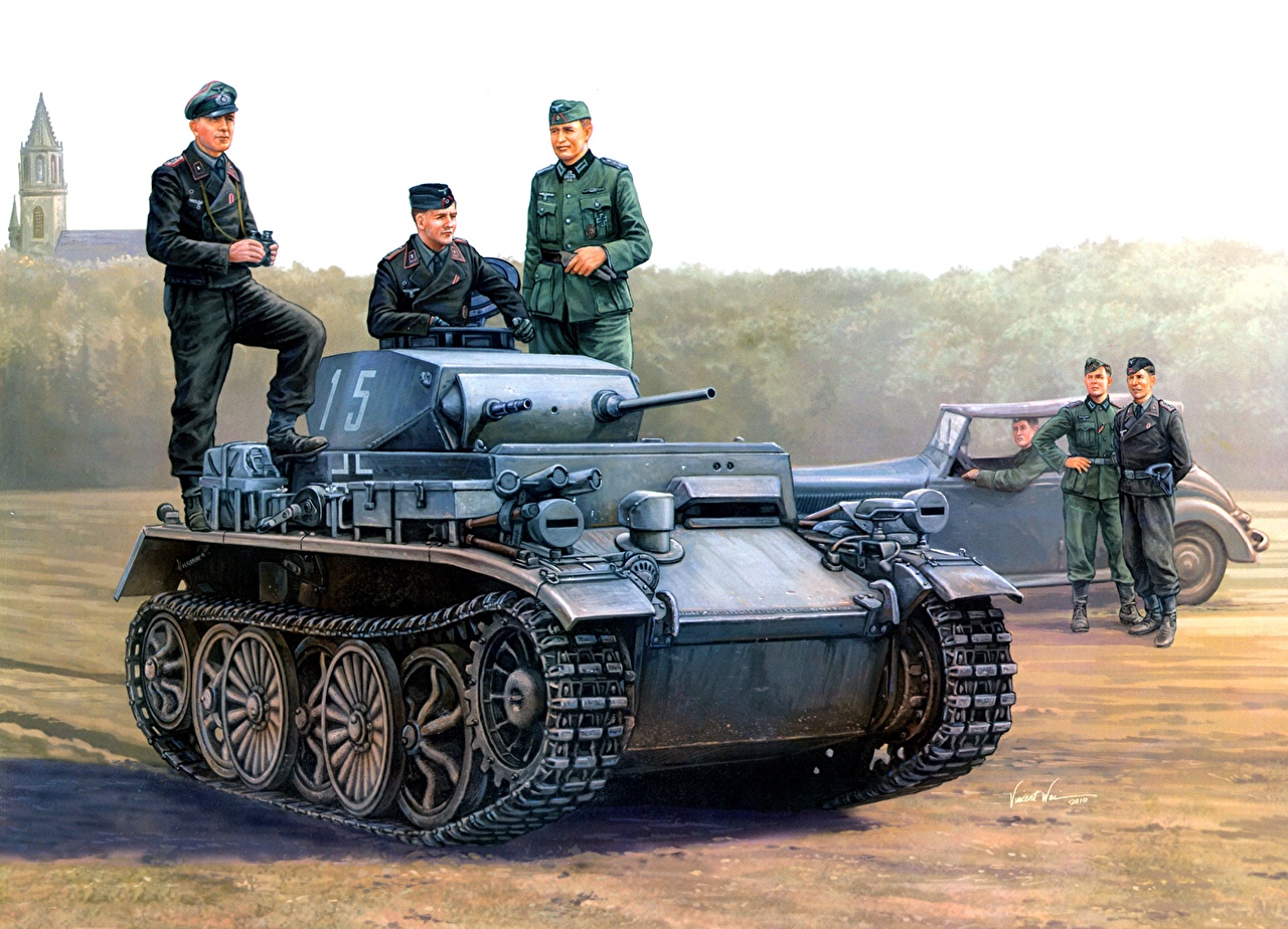 Panzer I Ausf C - HD Wallpaper 