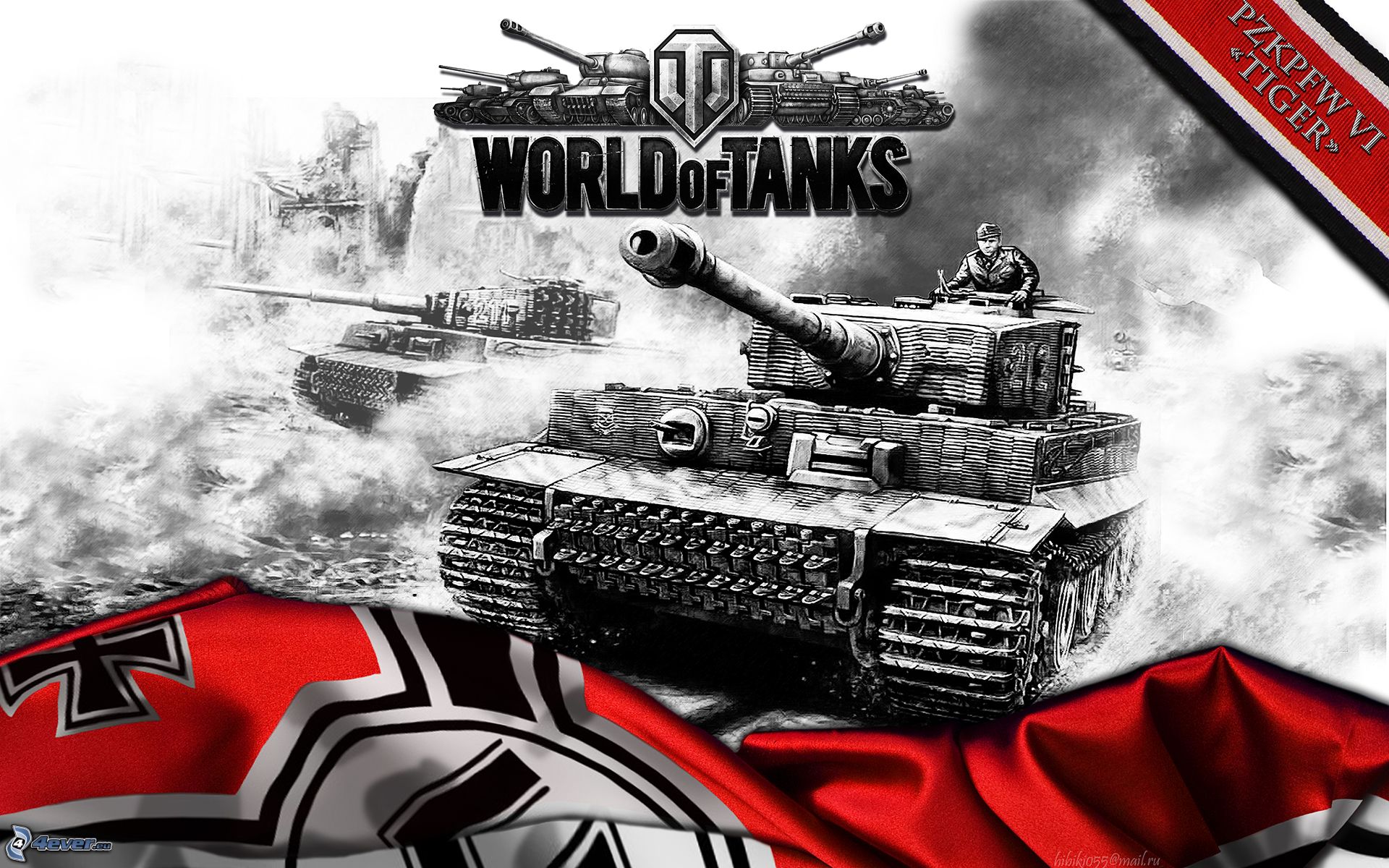 World Of Tanks, Tiger, Tank, Wehrmacht - Panther German World Of Tanks - HD Wallpaper 