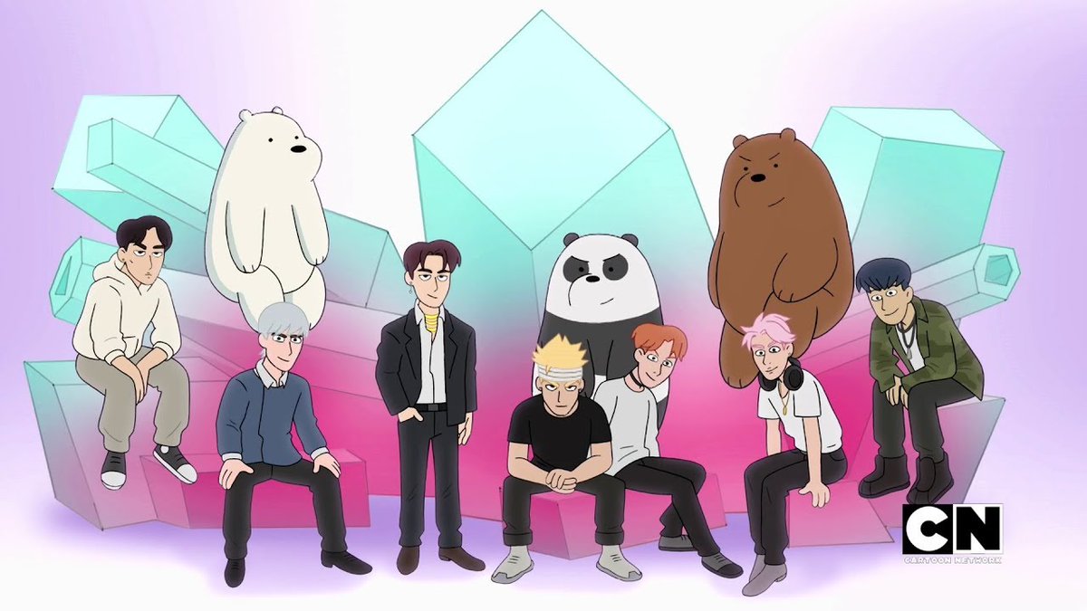 Monsta X We Bare Bears - HD Wallpaper 