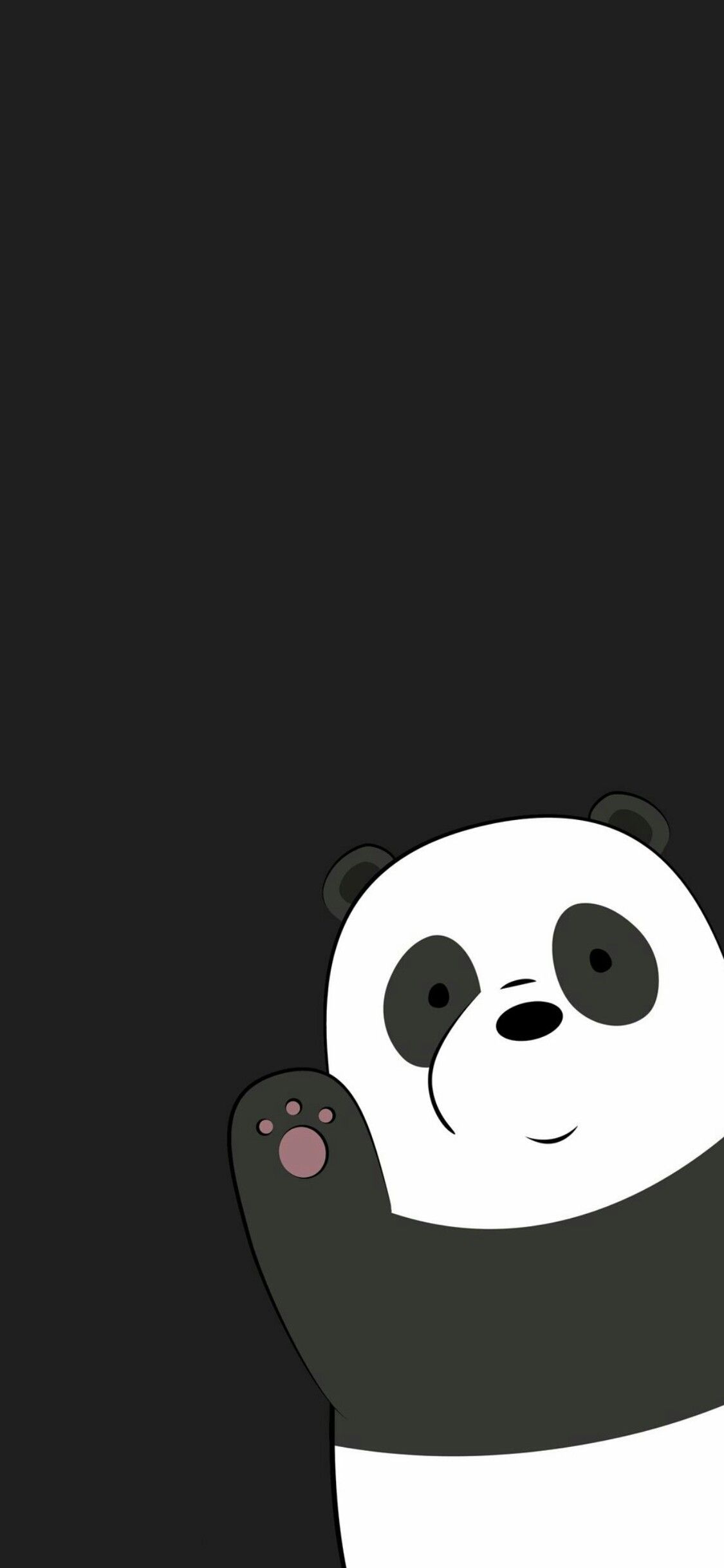 We Bare Bears Wallpaper Black - HD Wallpaper 