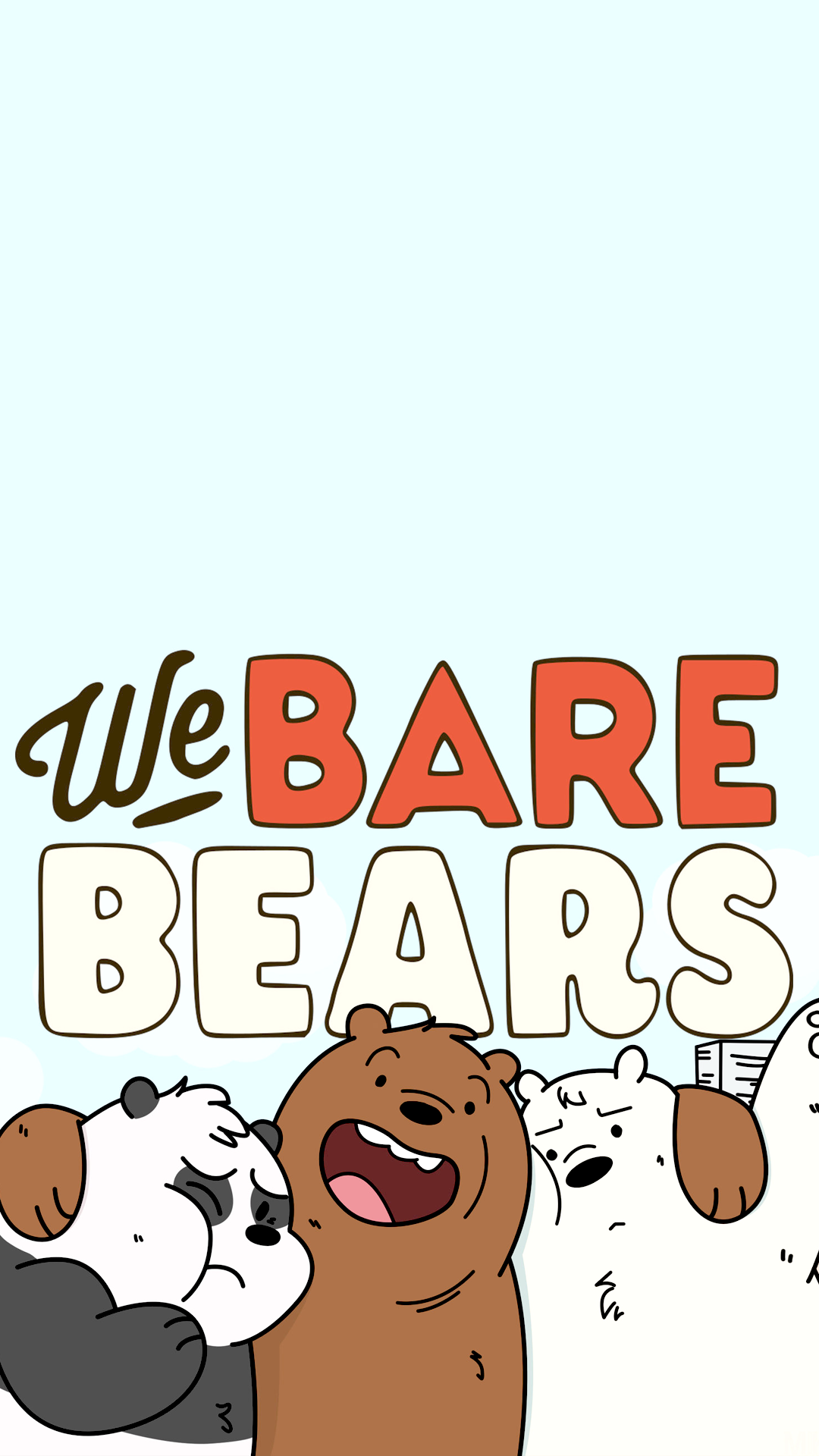 We Bare Bear Wallpaper Hd Phone - HD Wallpaper 