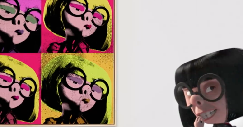 Edna Mode Andy Warhol - HD Wallpaper 